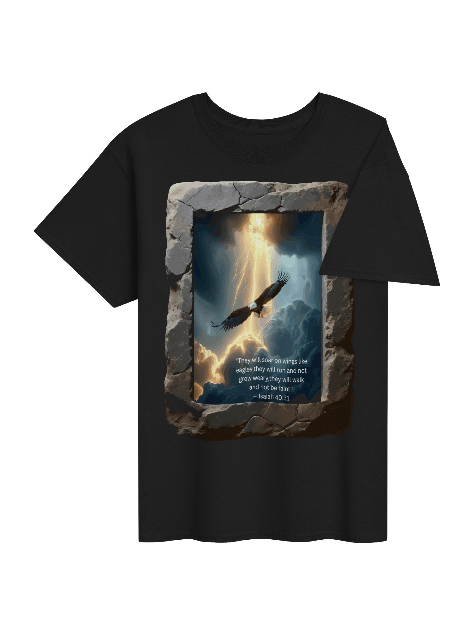 Isaiah 40:31 Eagle of Hope Tee product image (4)
