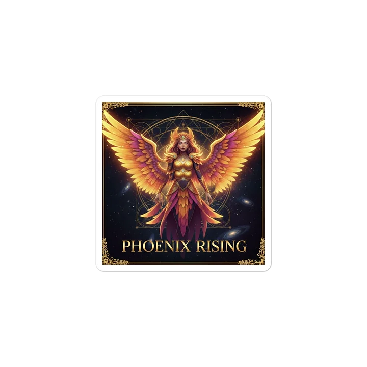 Phoenix Rising Kiss Cut Stickers product image (1)