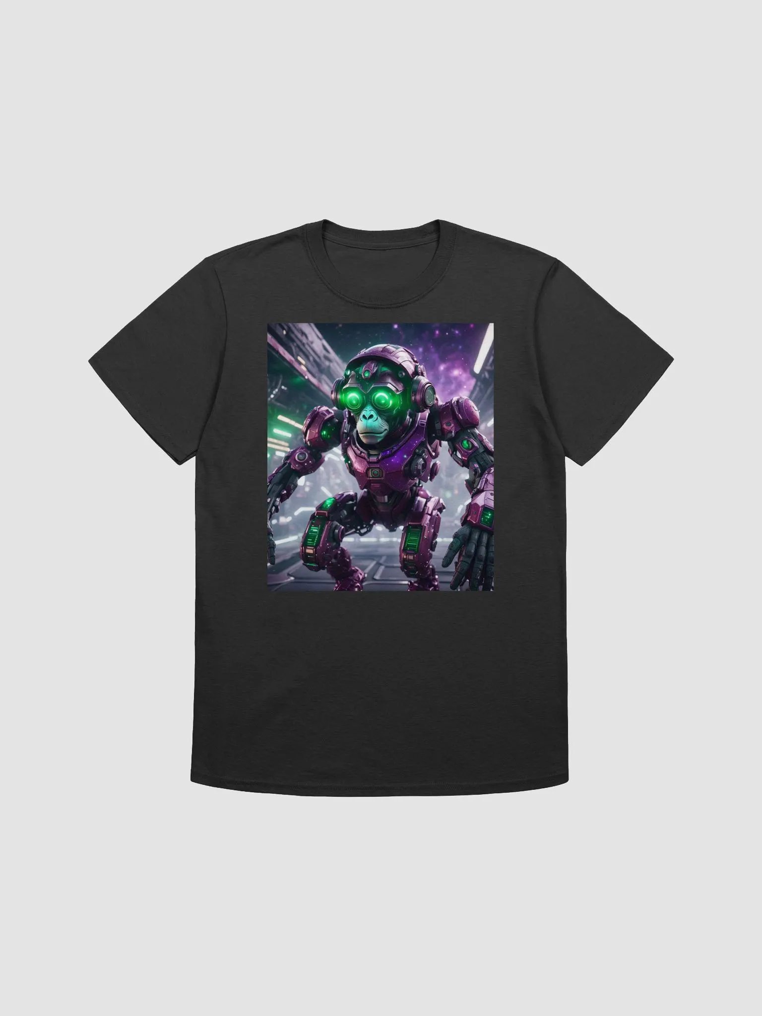 Cyborg ZombieMonkey unisex Tee product image (1)