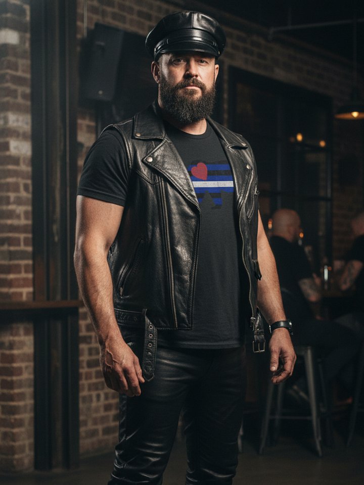 Leather Pride Bear T-Shirt product image (3)