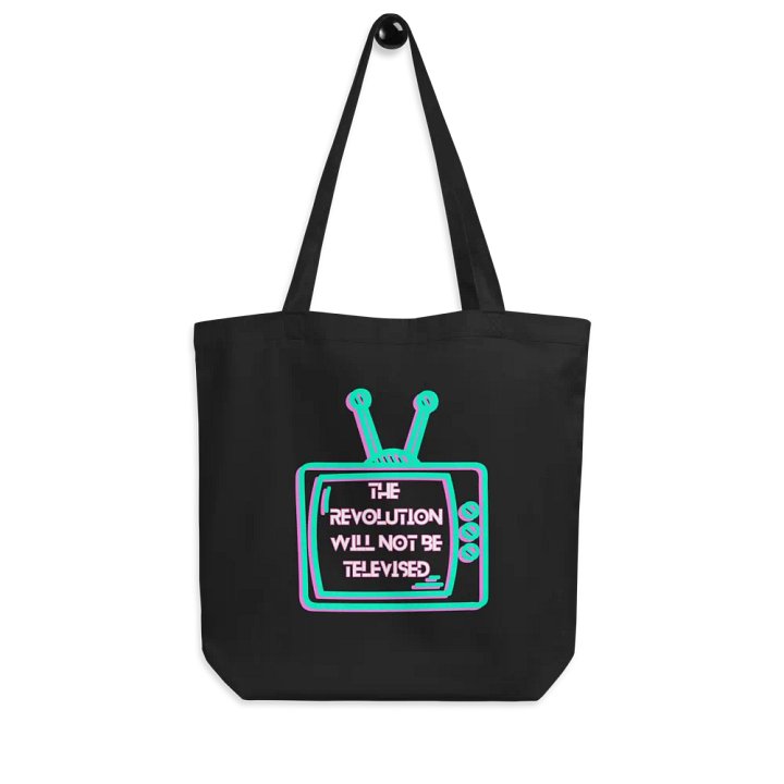 The Revolution Will Not Be Televised Tote Bag product image (2)