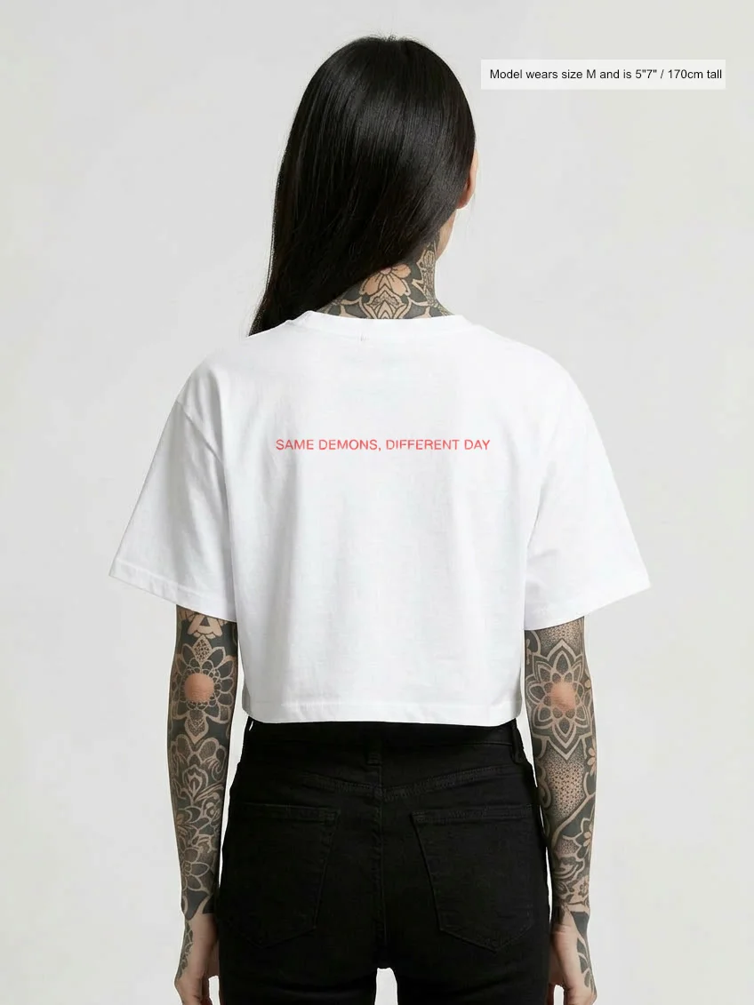 Same Demons wms crop shirt product image (3)