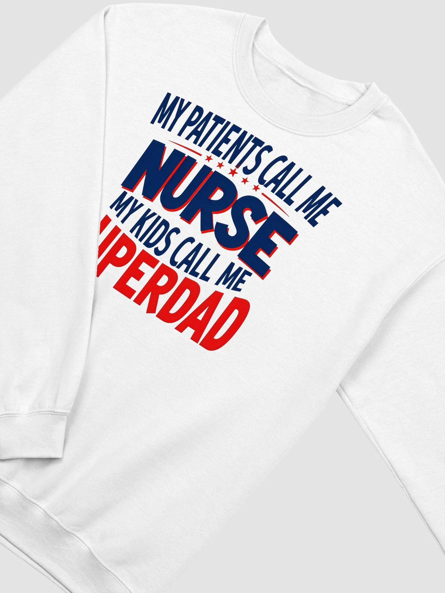 Superdad Nurse Crewneck Sweatshirt product image (10)