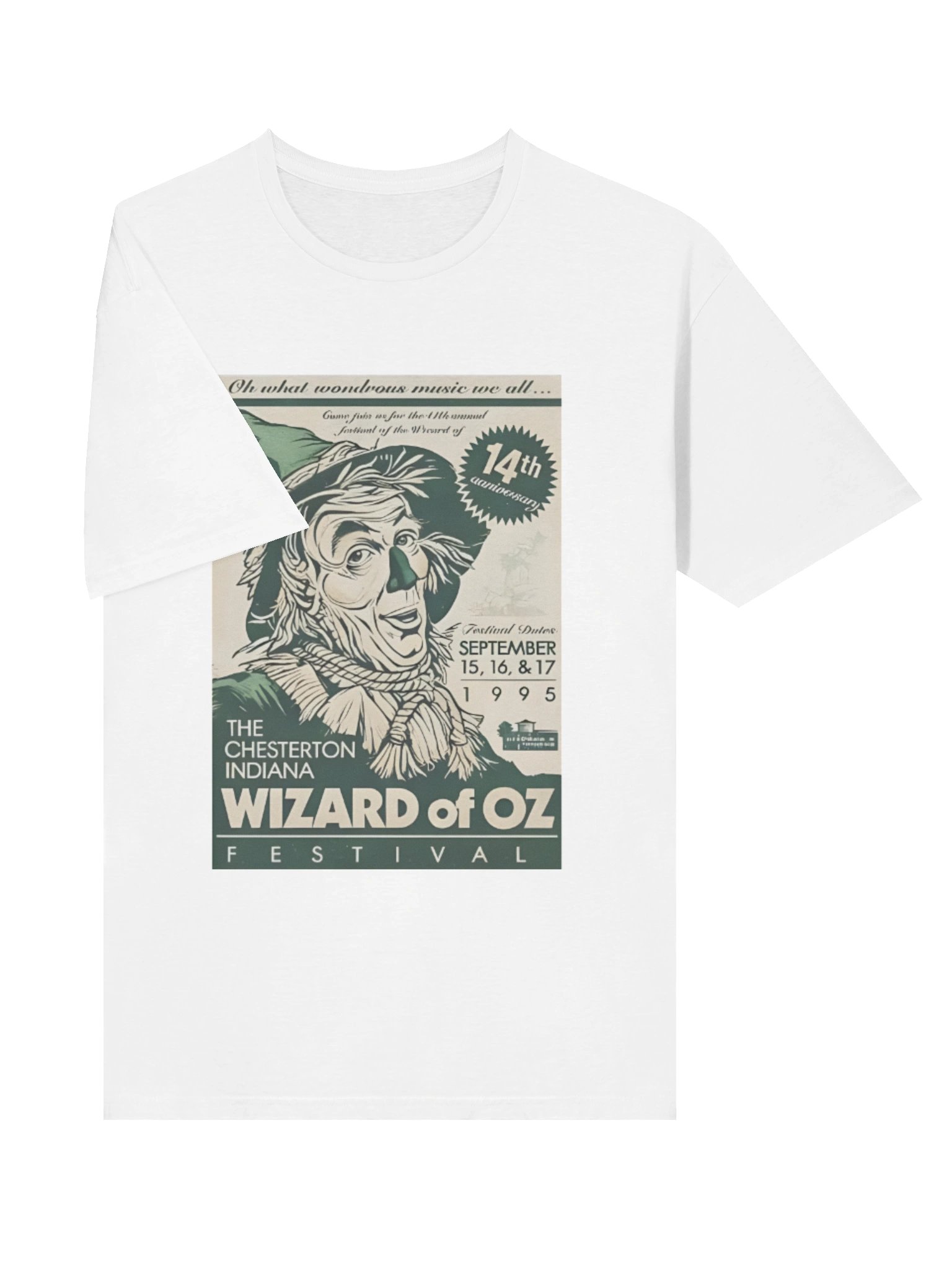 Oh What Wondrous Music We All The Chaesterton Indiana Wizard Of OZ Shirt product image (17)