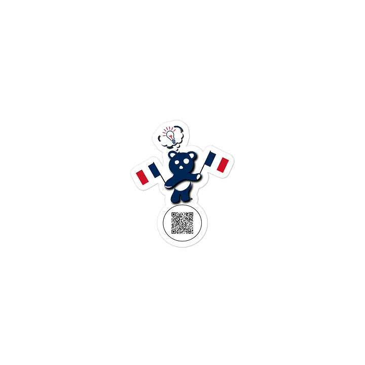 France — Country Bear Sticker | BehrBrained Media product image (1)