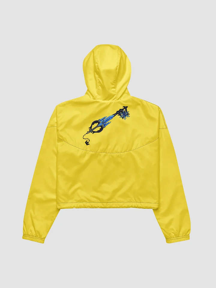 [ItsRizzleFizzle] All-Over Print Women's Cropped Windbreaker Sublicolor 915 product image (2)