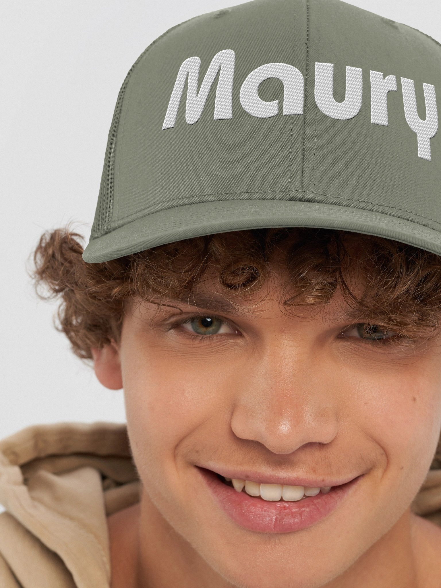 Bold Maury Snapback Trucker Hat product image (44)