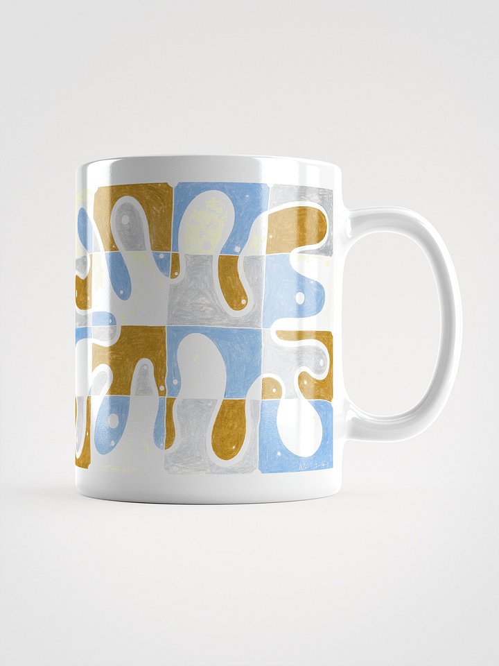 Cartoon Curiosity White Glossy Mug product image (2)