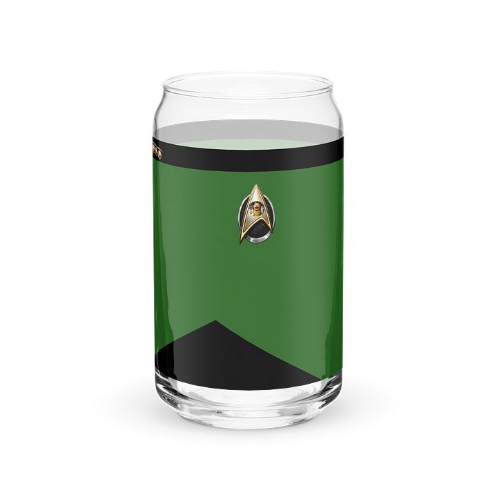Officer Inspired Can Glass - Green Division product image (1)