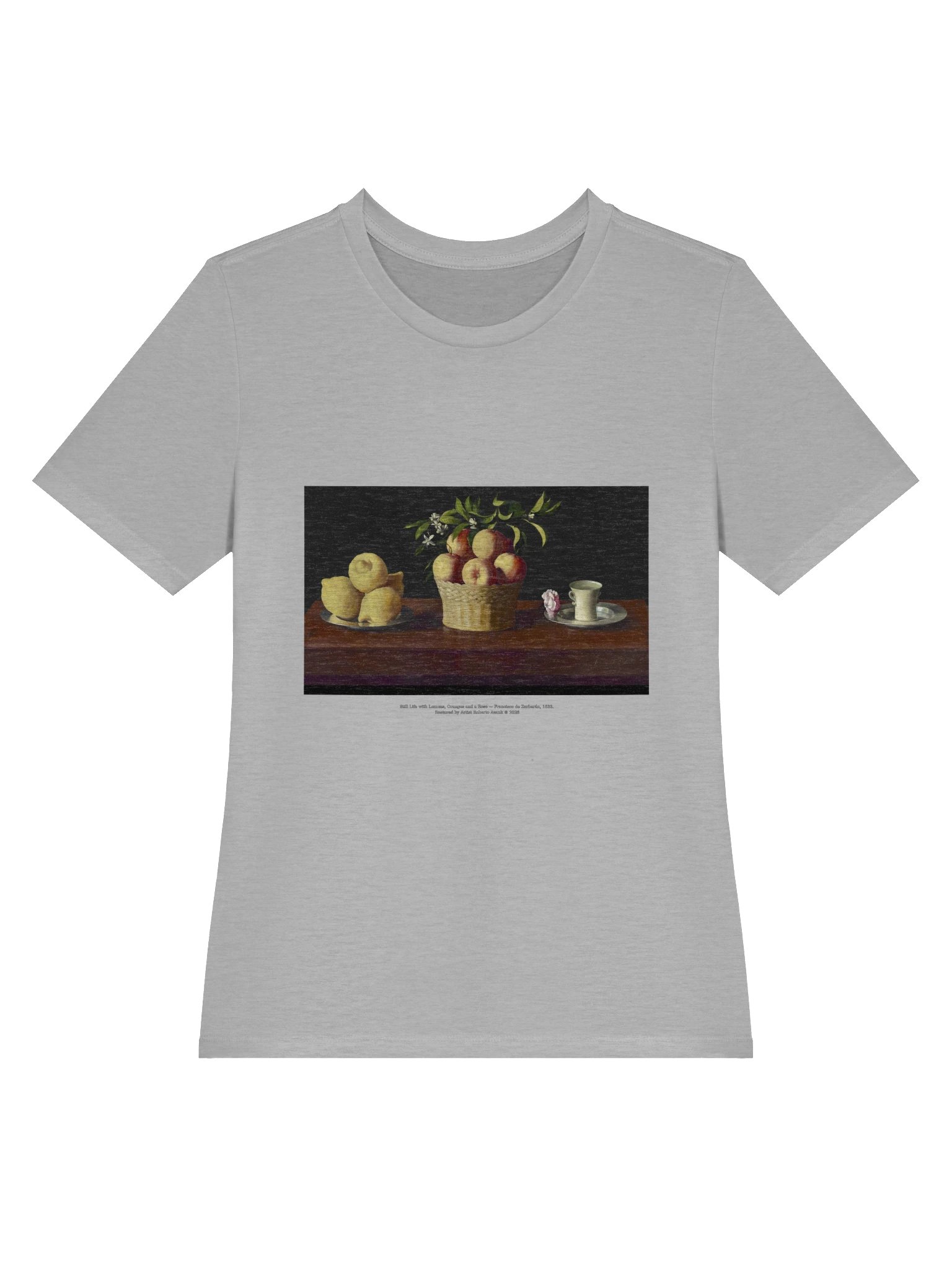 Still Life with Lemons, Oranges and a Rose — Women's T-Shirt product image (3)
