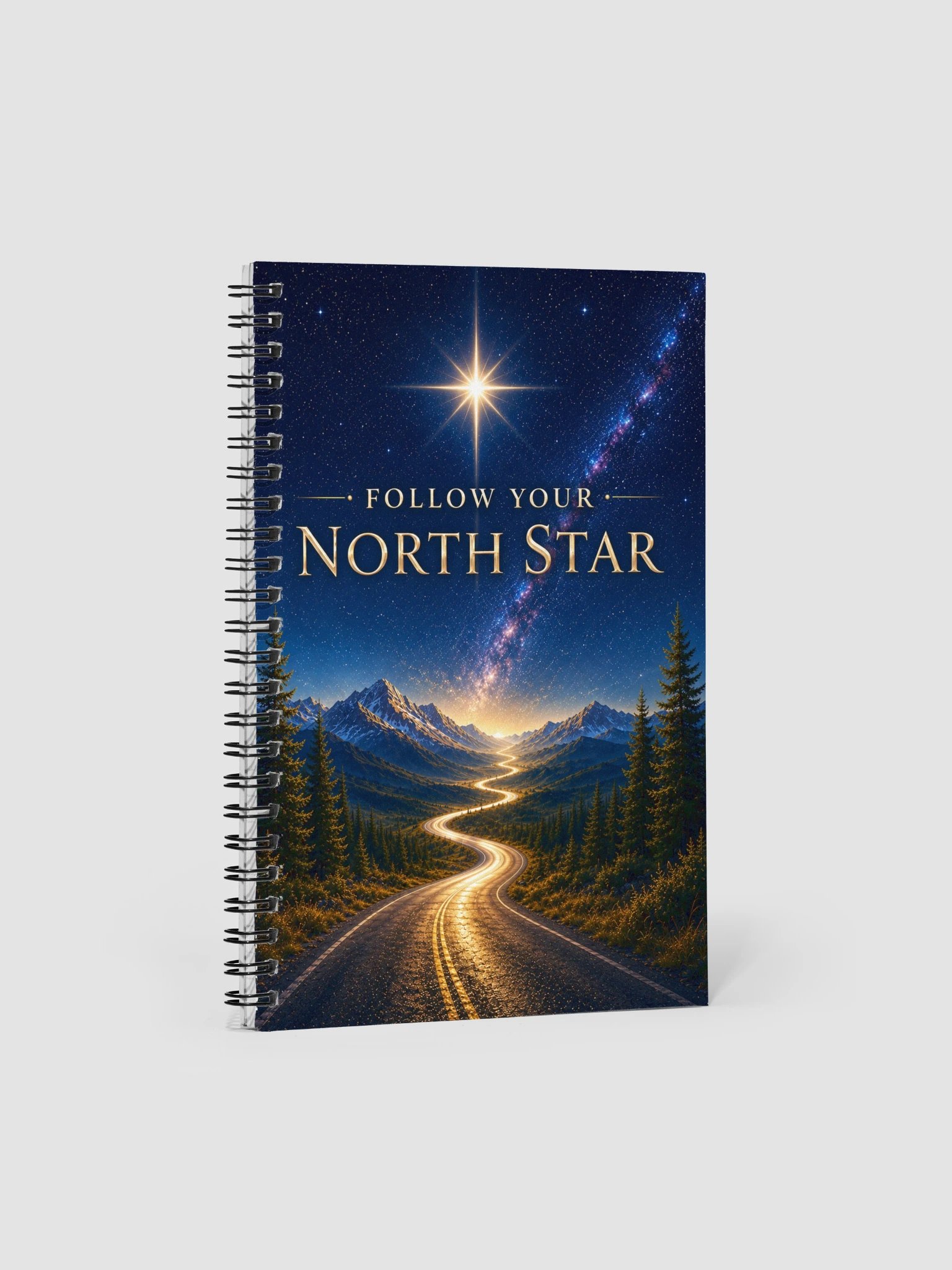 Follow Your North Star Spiral Notebook | The Journey Collection product image (1)