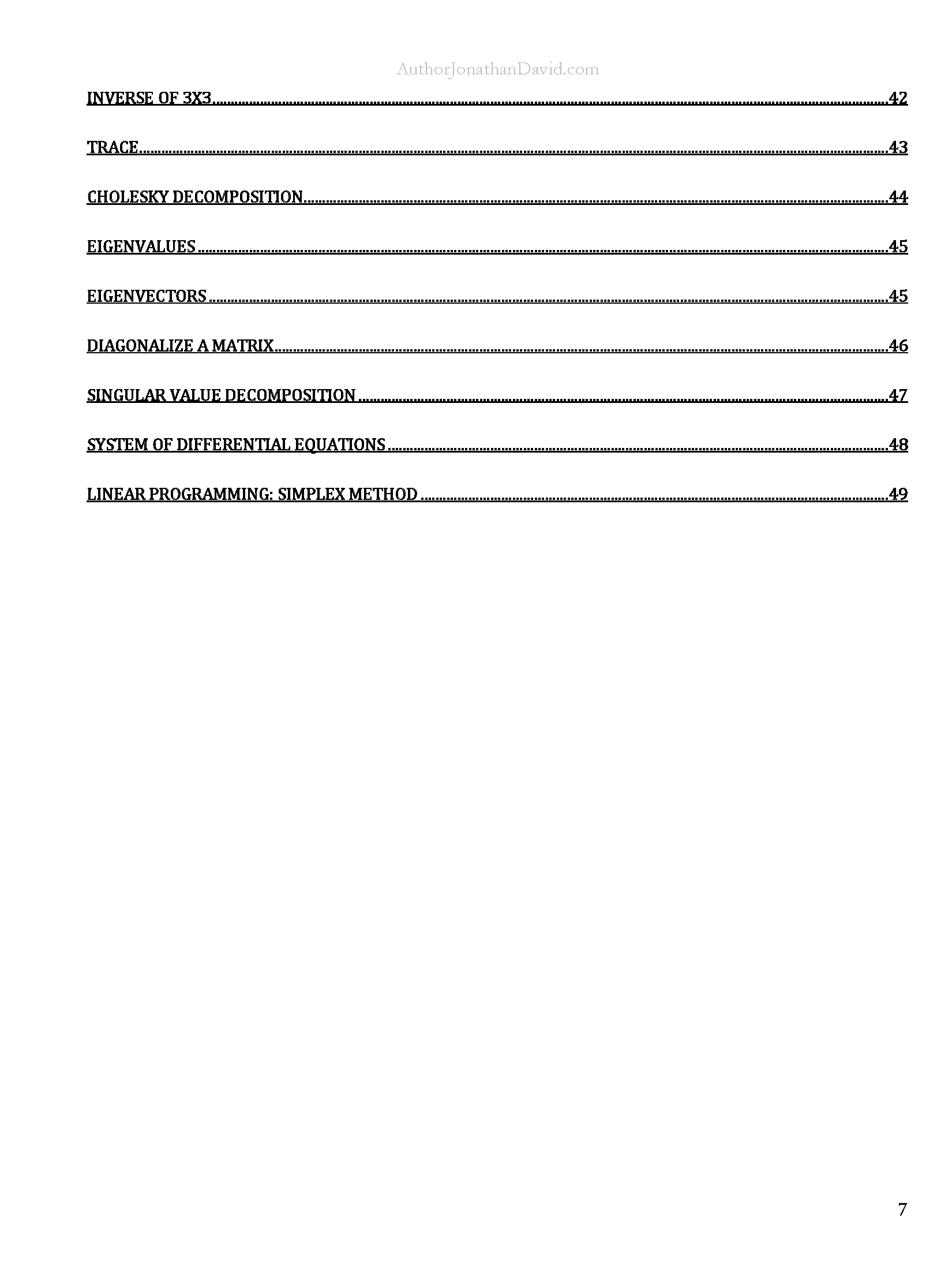 The Ultimate Cheat Sheet for STEM Majors | Linear Algebra product image (4)