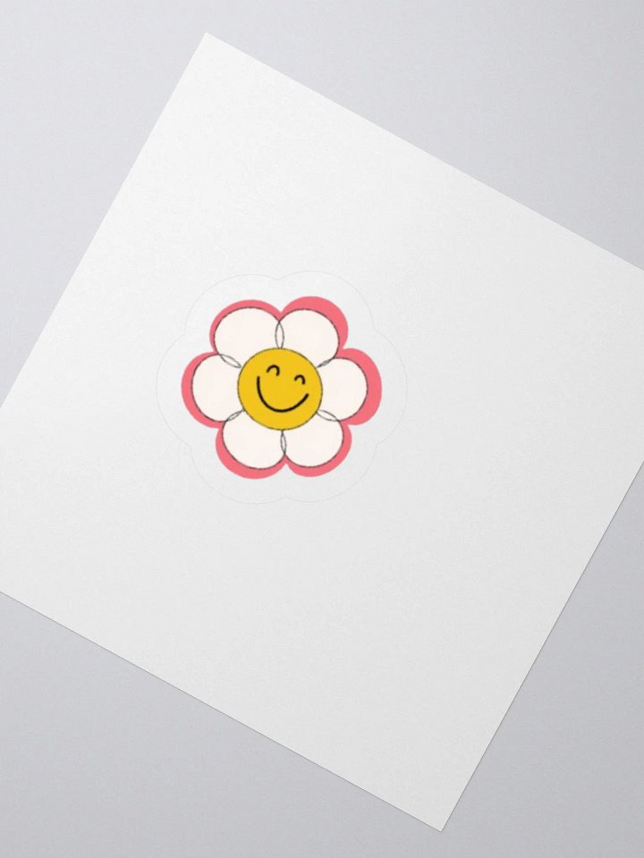 Pink Flower Sticker product image (2)