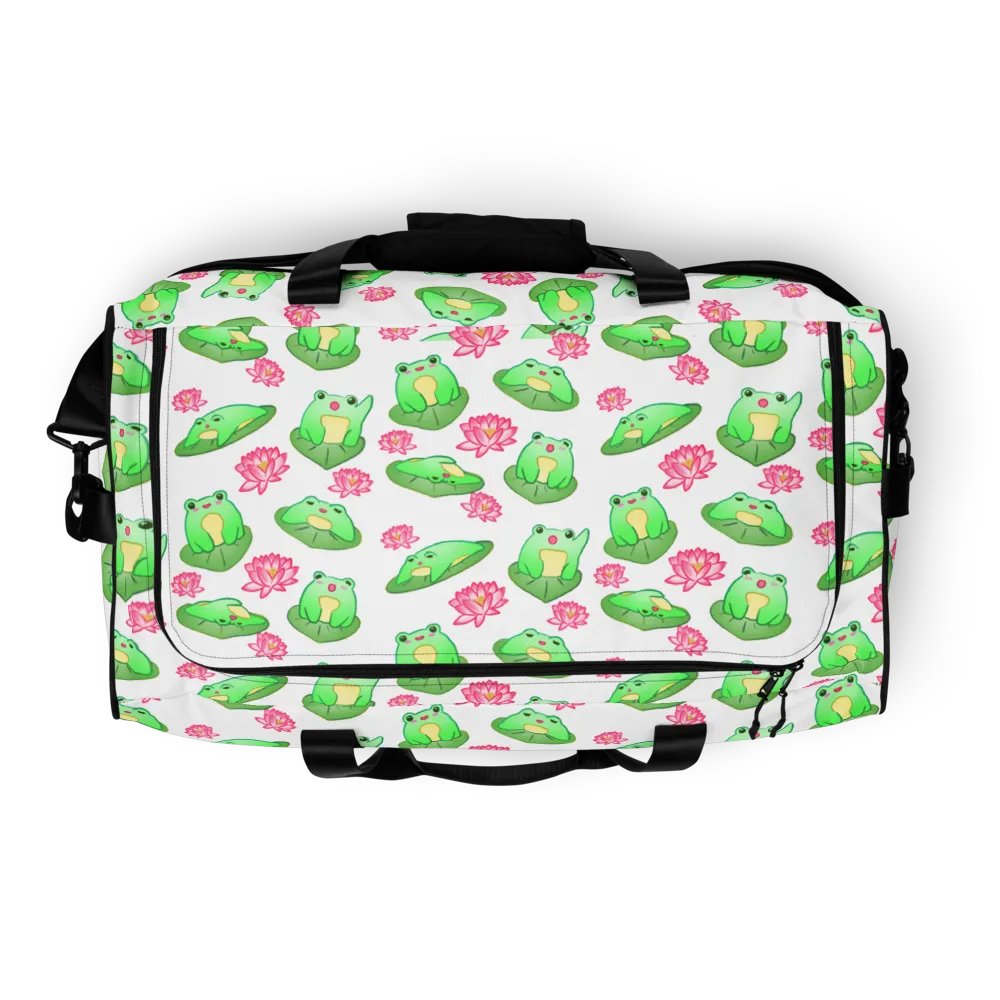 Kawaii Froggie Duffle Bag product image (8)