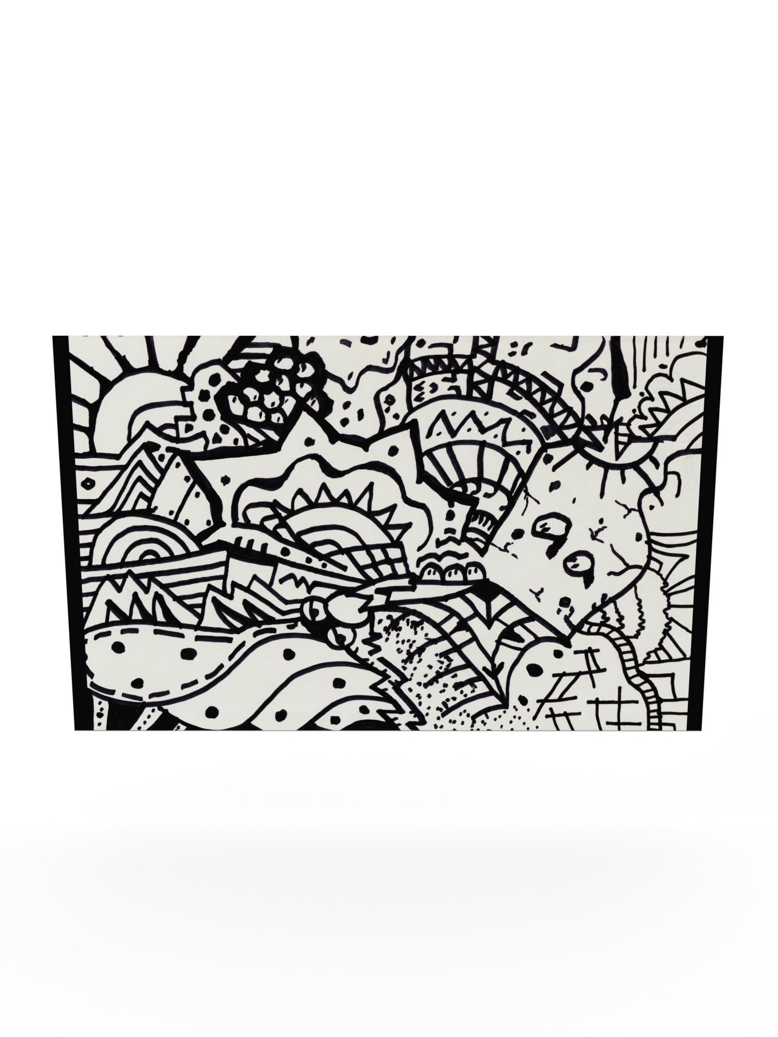 Sunny the Cat - B&W Print product image (46)