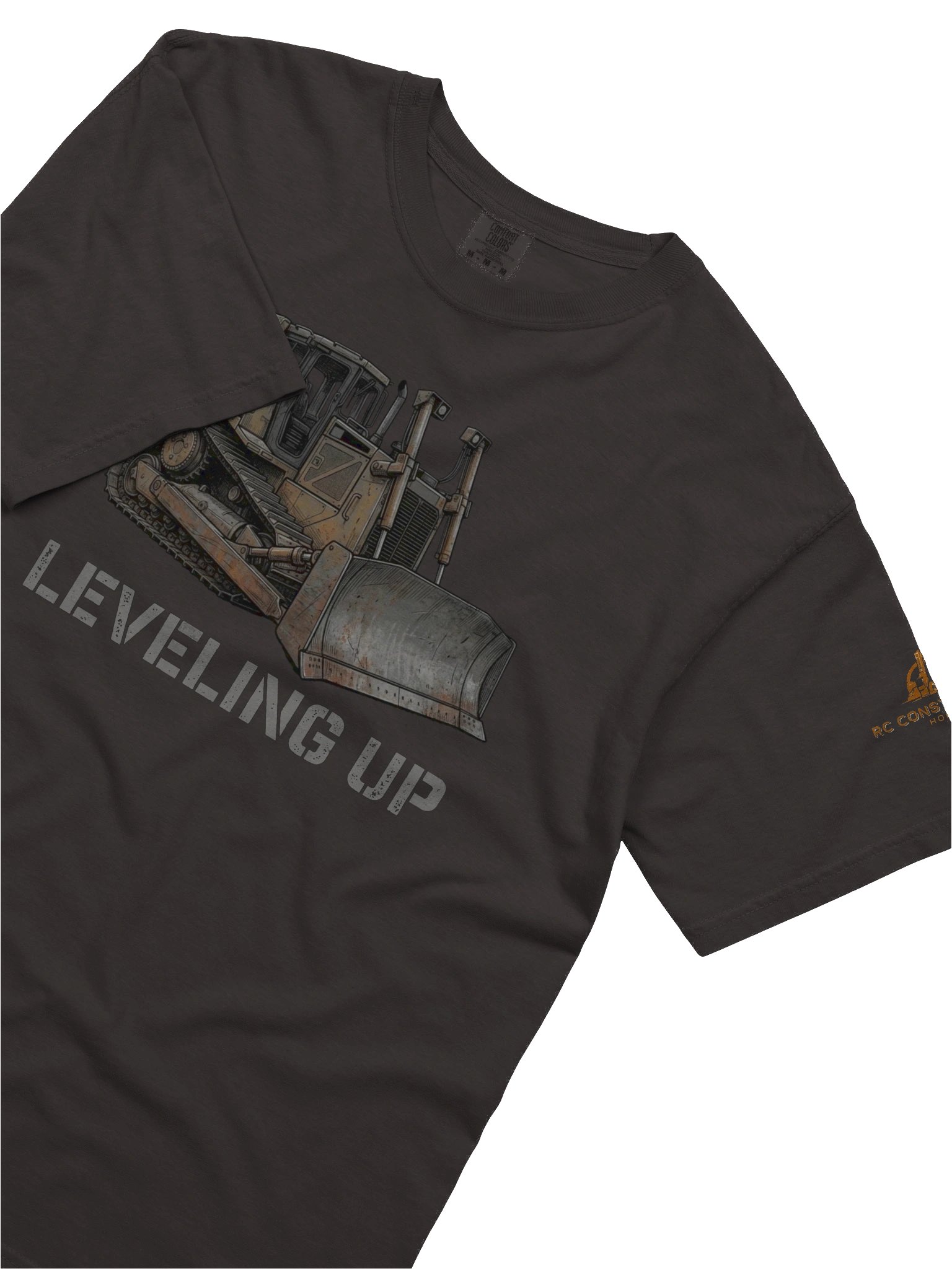 Leveling Up Bulldozer Heavyweight Tee product image (39)