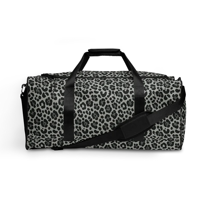 Bold Snow Leopard Print Duffle Bag for Travel product image (1)