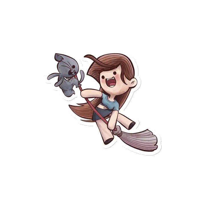 She & Her Pet | Magnets product image (2)