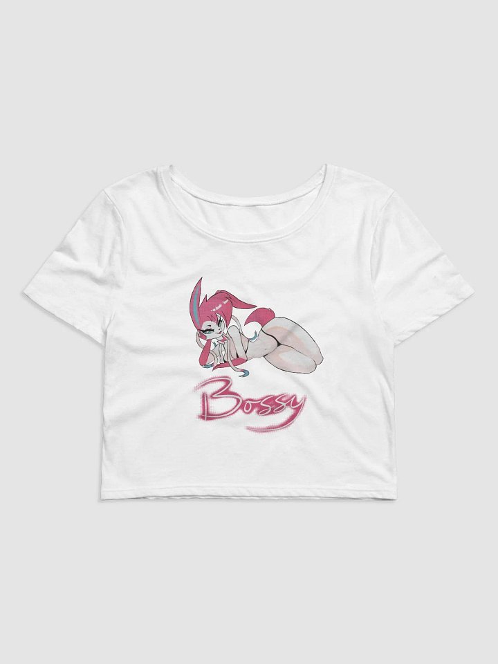 SylvyBoss Crop Tee White product image (1)