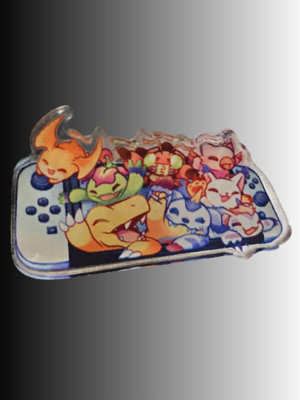 LIMITED Digimon Switch 2 - Acrylic Pin product image (1)