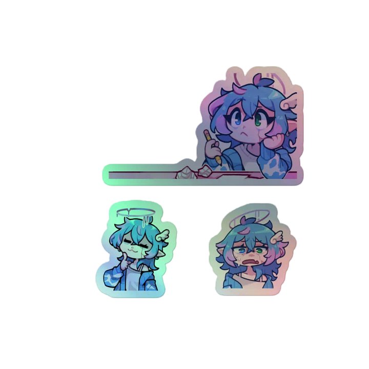 Sunflower Smith 2.0 Holographic Sticker Set product image (2)