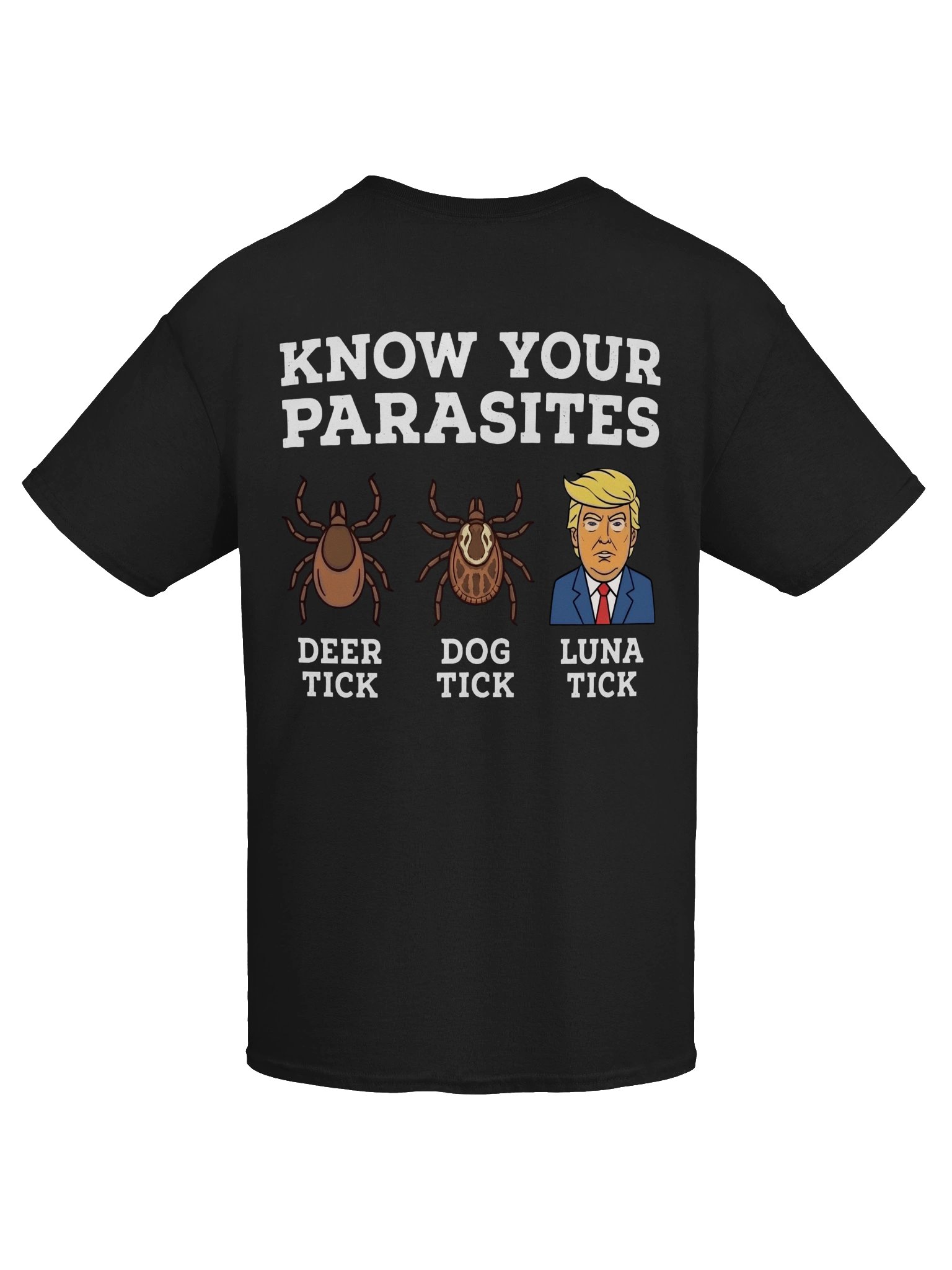 Know Your Parasites Funny Political T-Shirt - Sarcastic Humor Unisex Tee product image (3)