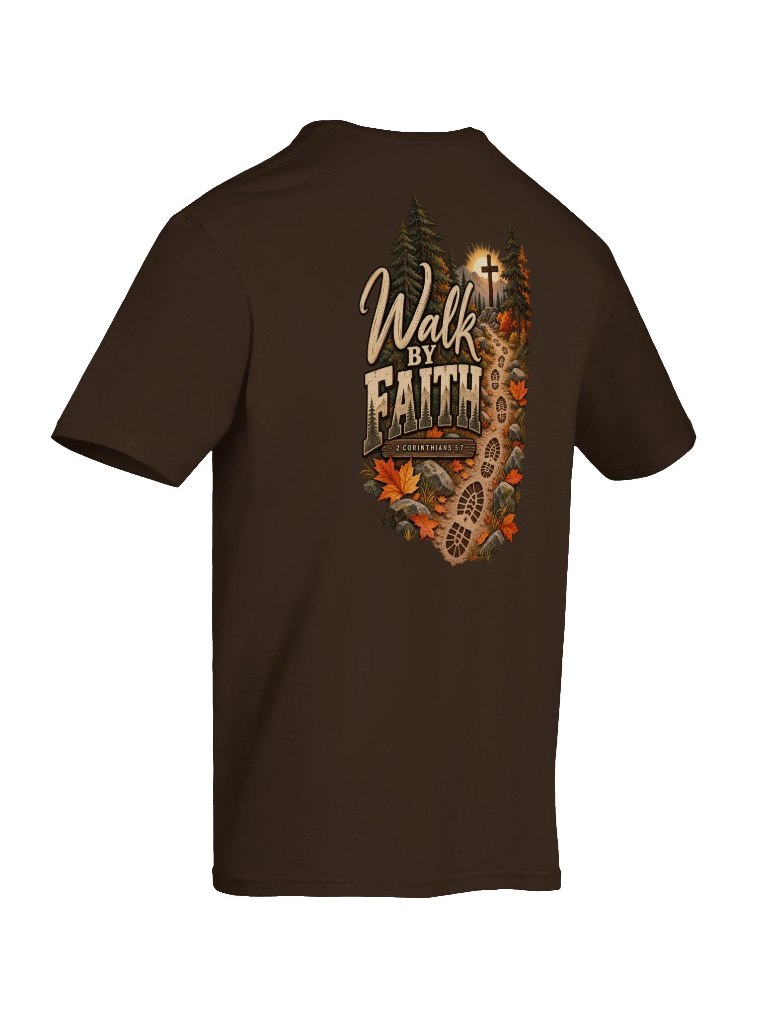 Walk by Faith Tee | 2 Corinthians 5:7 product image (18)