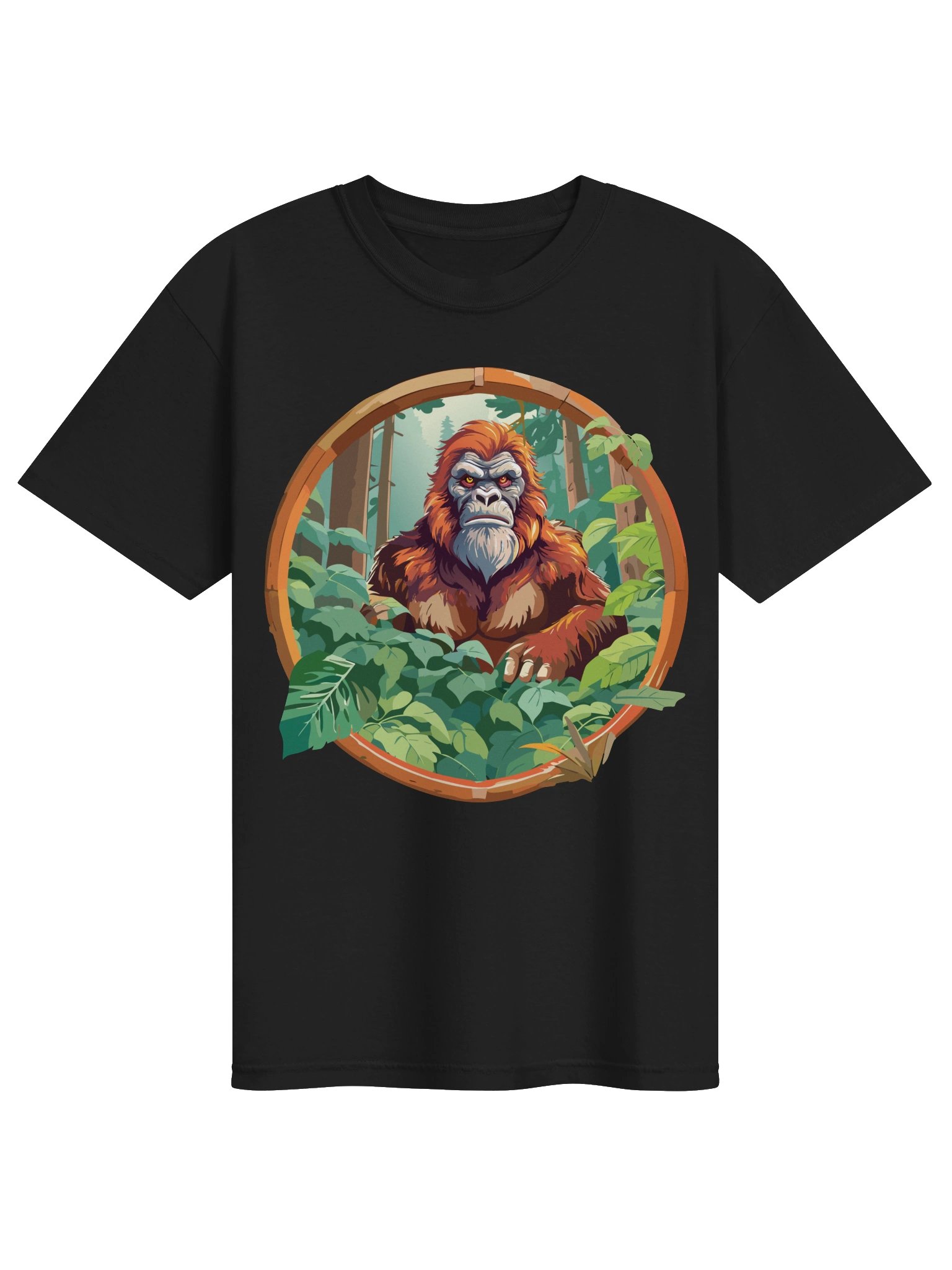 Forest Sasquatch Emblem Tee product image (6)