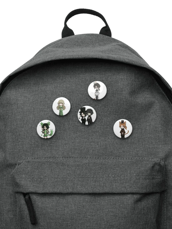 St. Patrick's Day Chibi Badges product image (11)