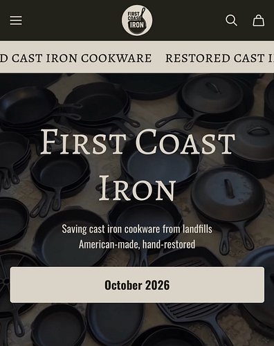 Today’s the day! 🎉

The website is LIVE  and open to the PUBLIC! Check it out by visiting www.firstcoastiron.com or clicking ...