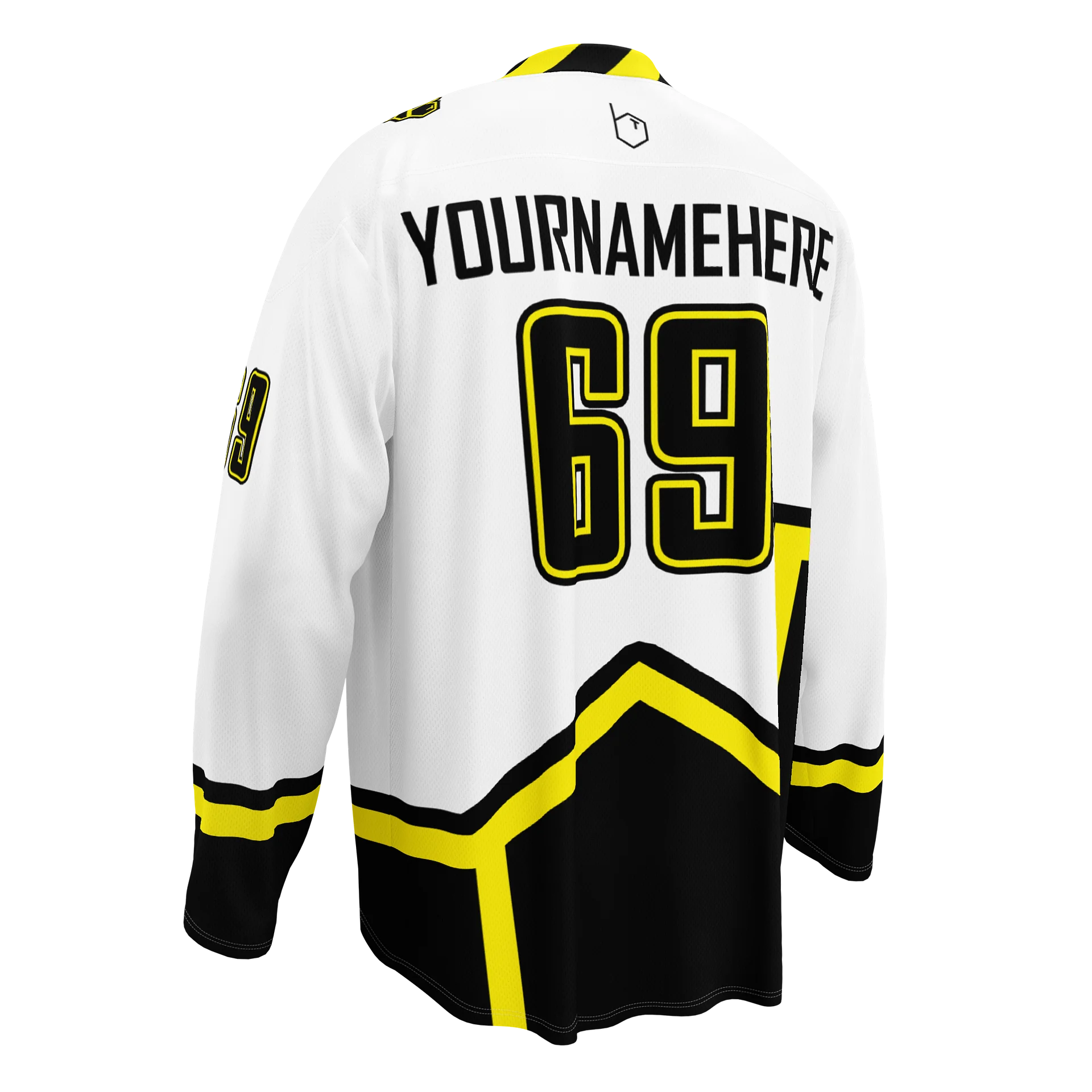 B-Team Sting Jersey - White And Black - YourNameHere product image (2)
