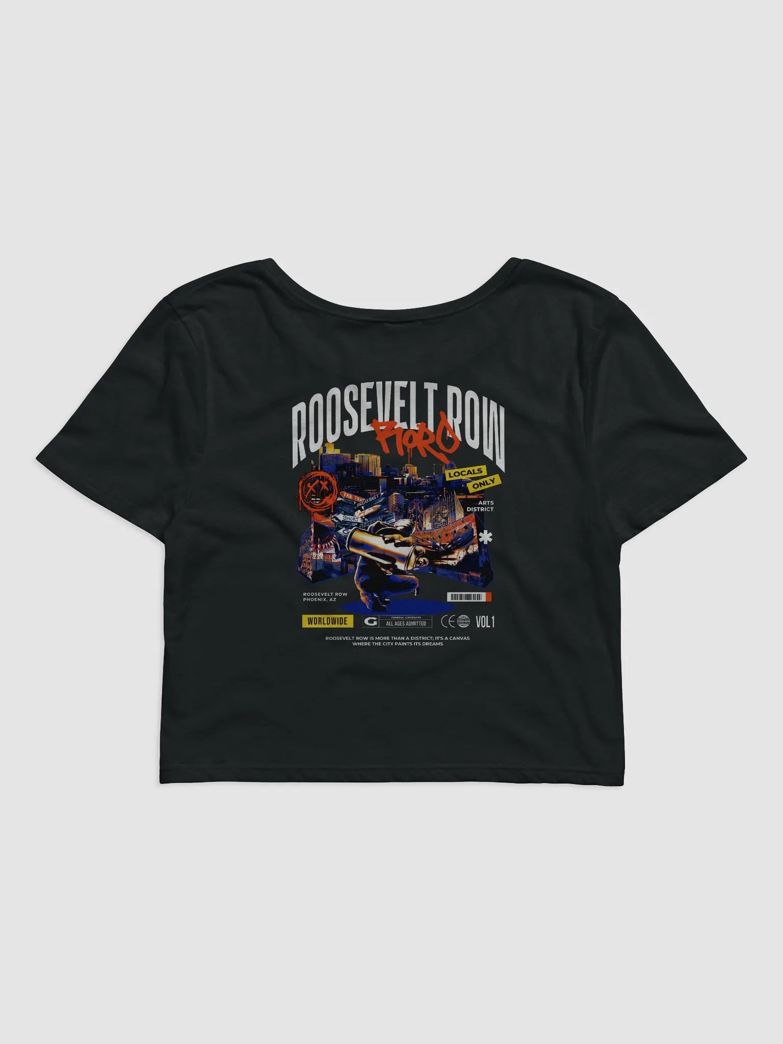 RoRo Locals Only Cropped Tee product image (2)