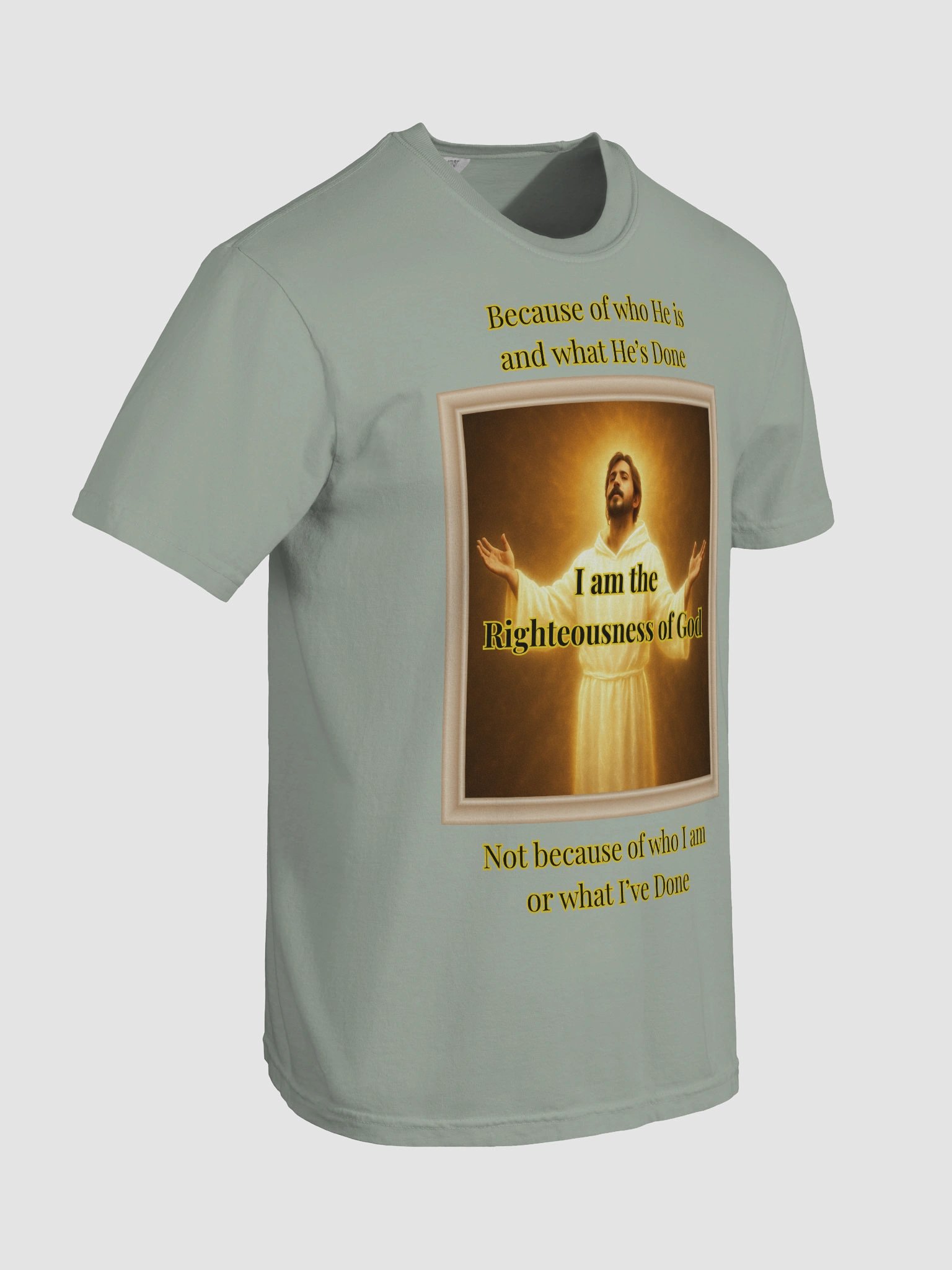 I am the Righteousness of God (Male) Comfort Colors Garment-Dyed Heavyweight T-Shirt Colors (4) product image (8)