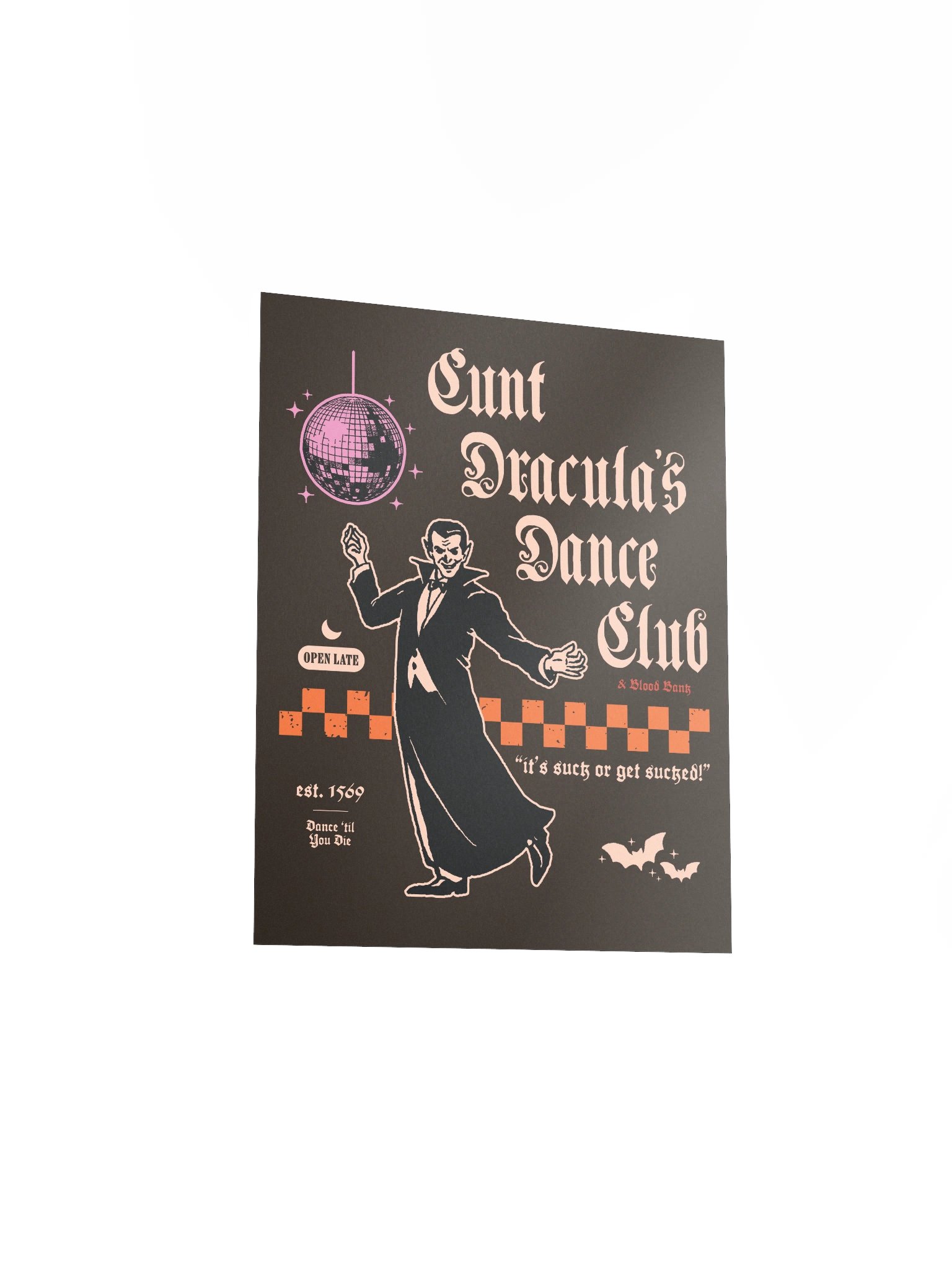 cunt dracula wall print product image (7)