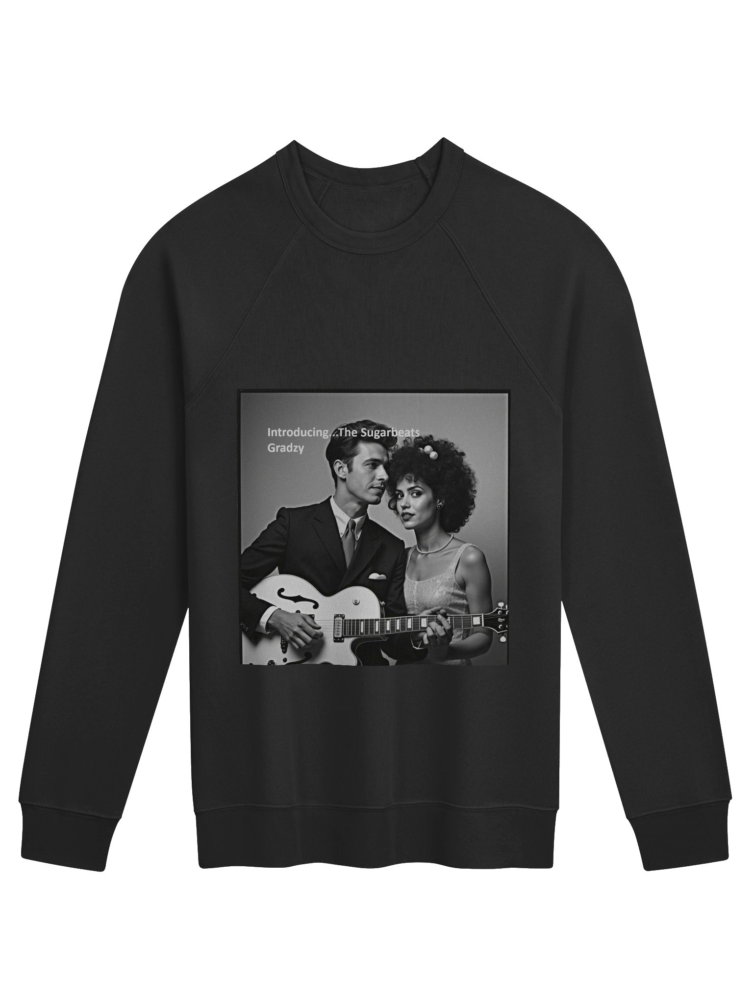 'The Sugarbeats' Plush Raglan Sweatshirt product image (1)