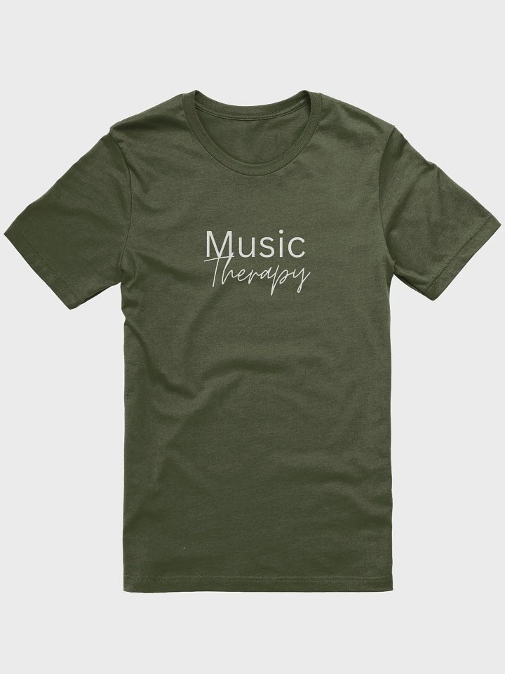 Music Therapy T-Shirt - Green product image (1)