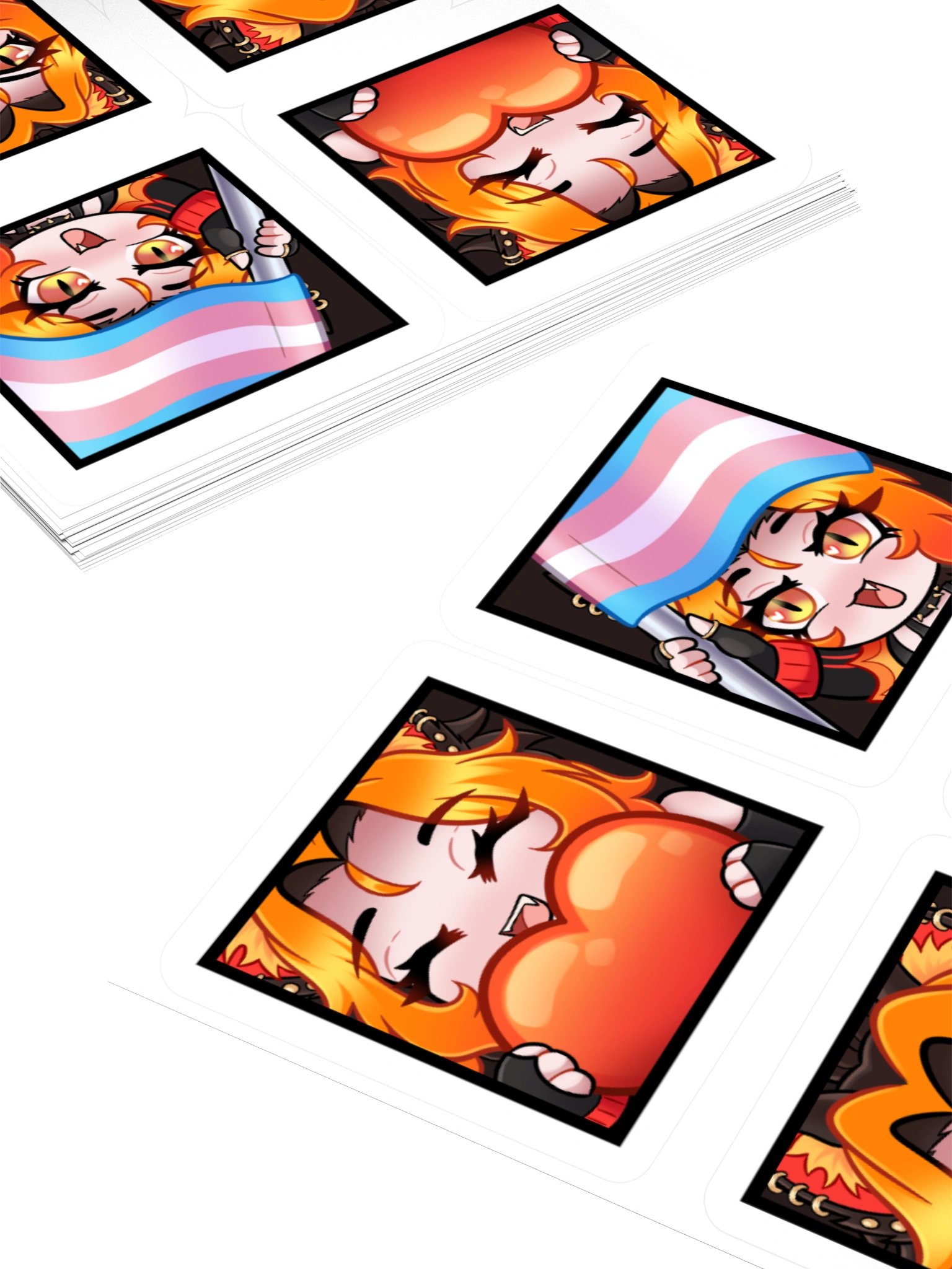 CelisEris emote stickers (TrashBatChar) product image (4)