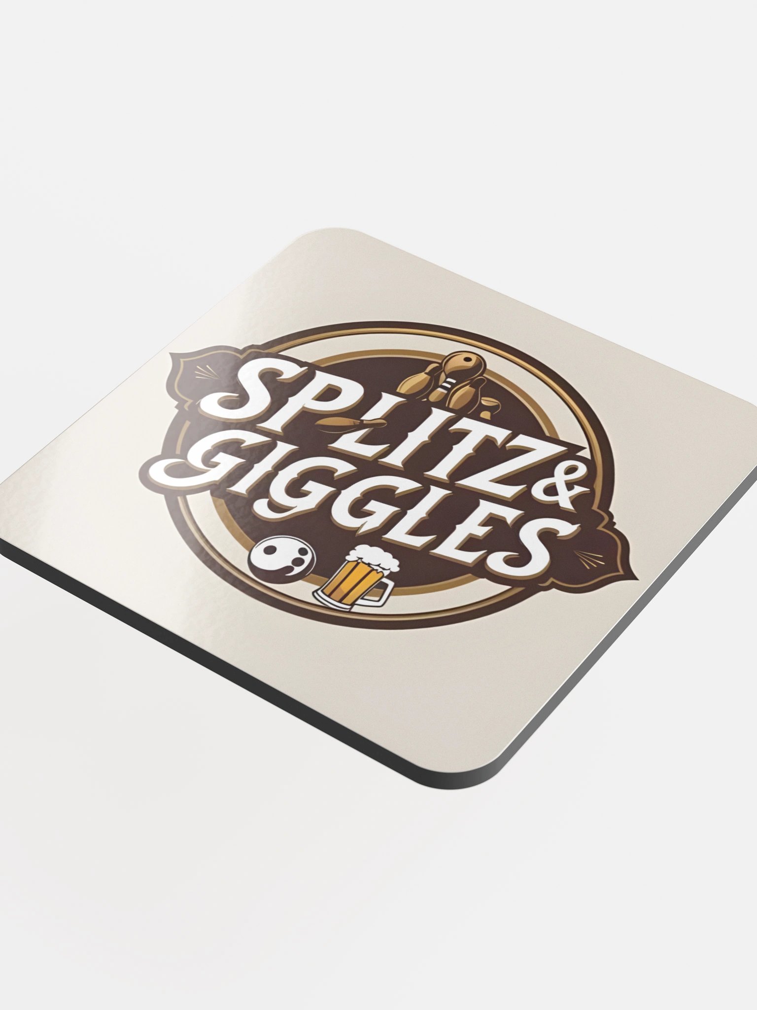 Splitz & Giggles Drinks Coaster product image (4)