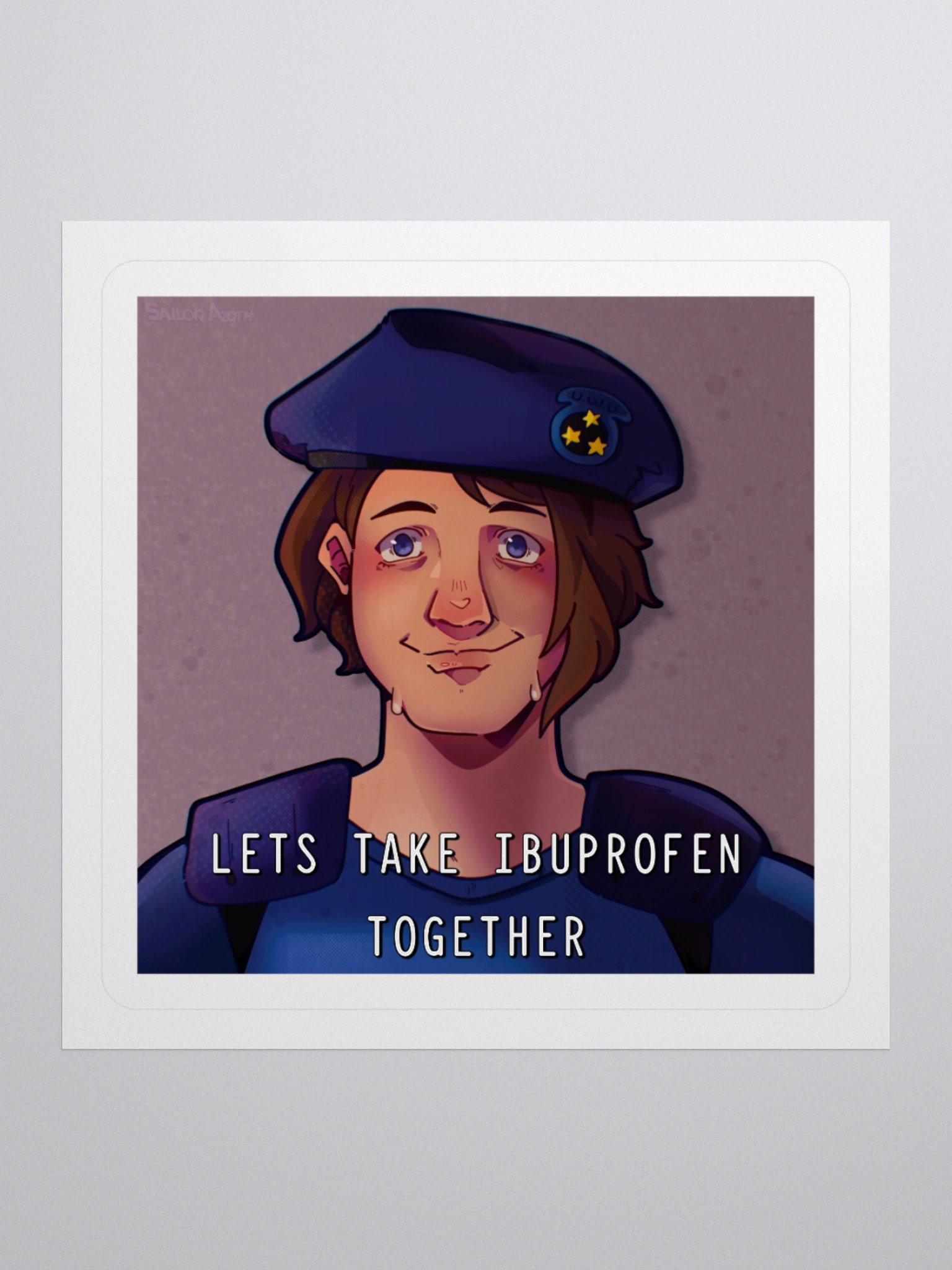 Let's Take Ibuprofen Together! Sticker product image (2)