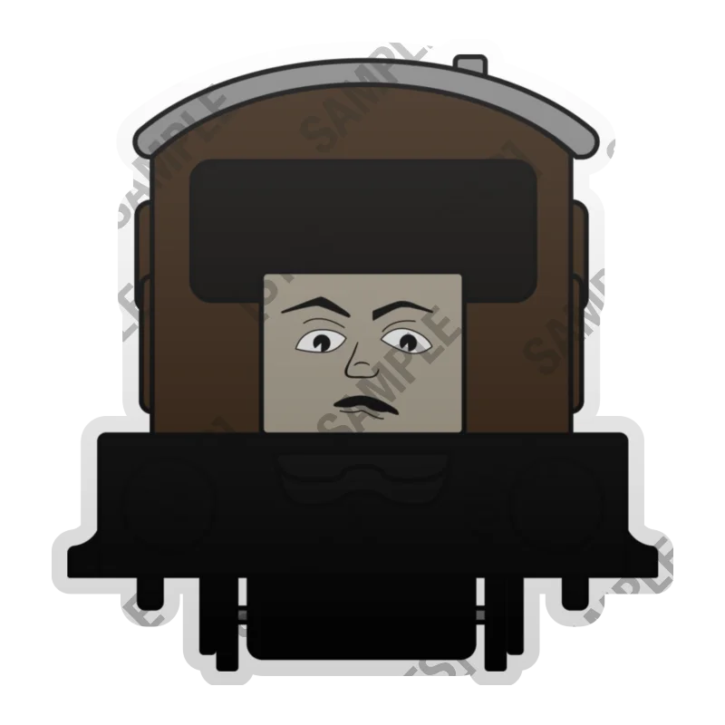Spiteful Brake Van Magnet product image (1)