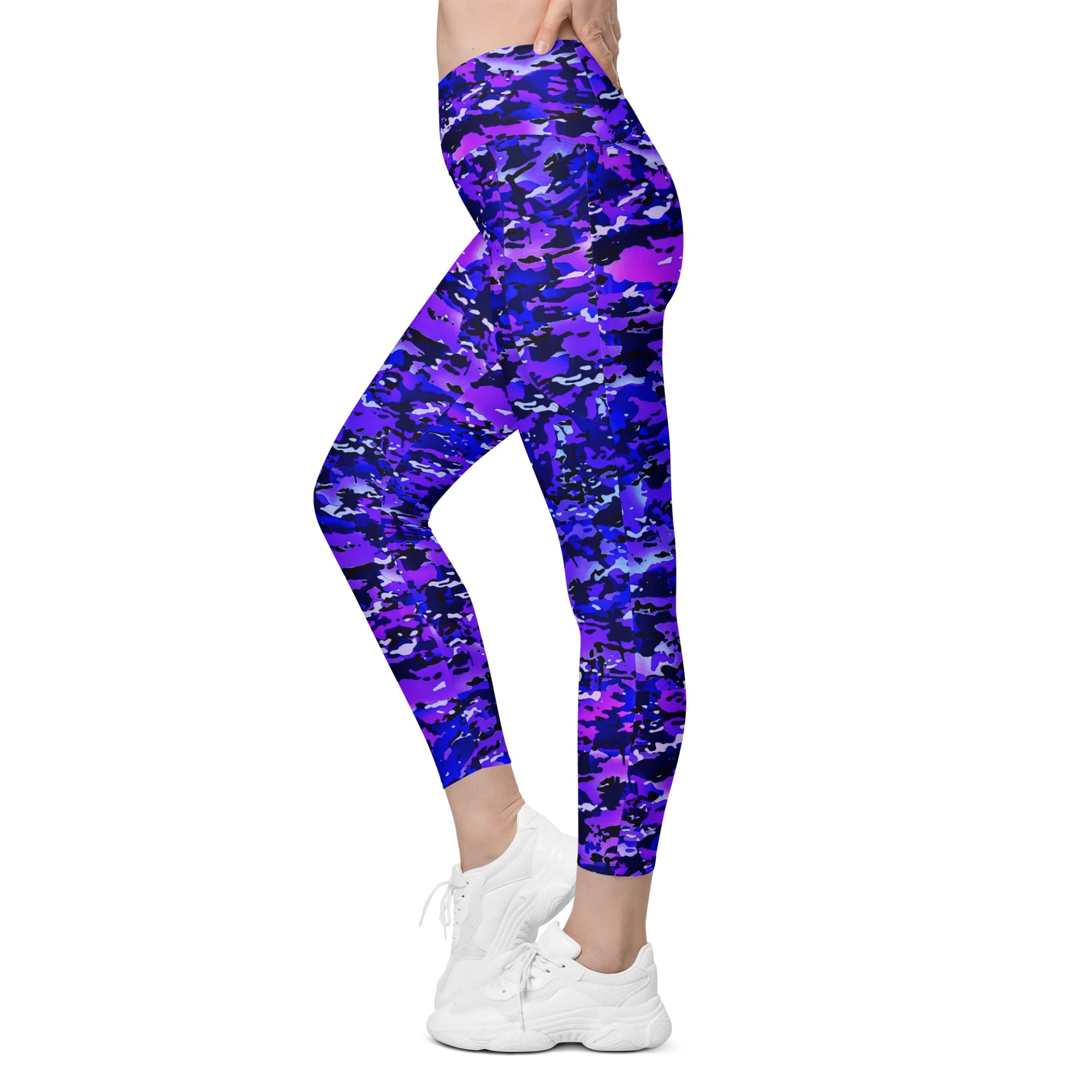 Multiglam Galactic - Crossover Leggings with Pockets product image (4)