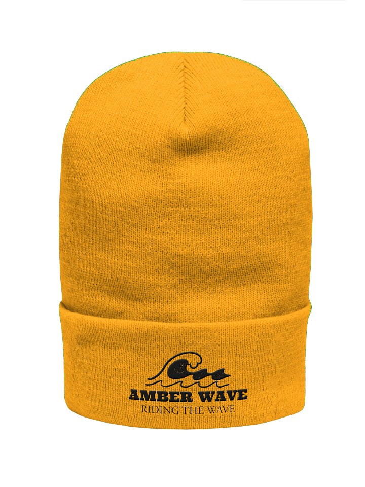 Amber Wave Cuffed Beanie product image (2)