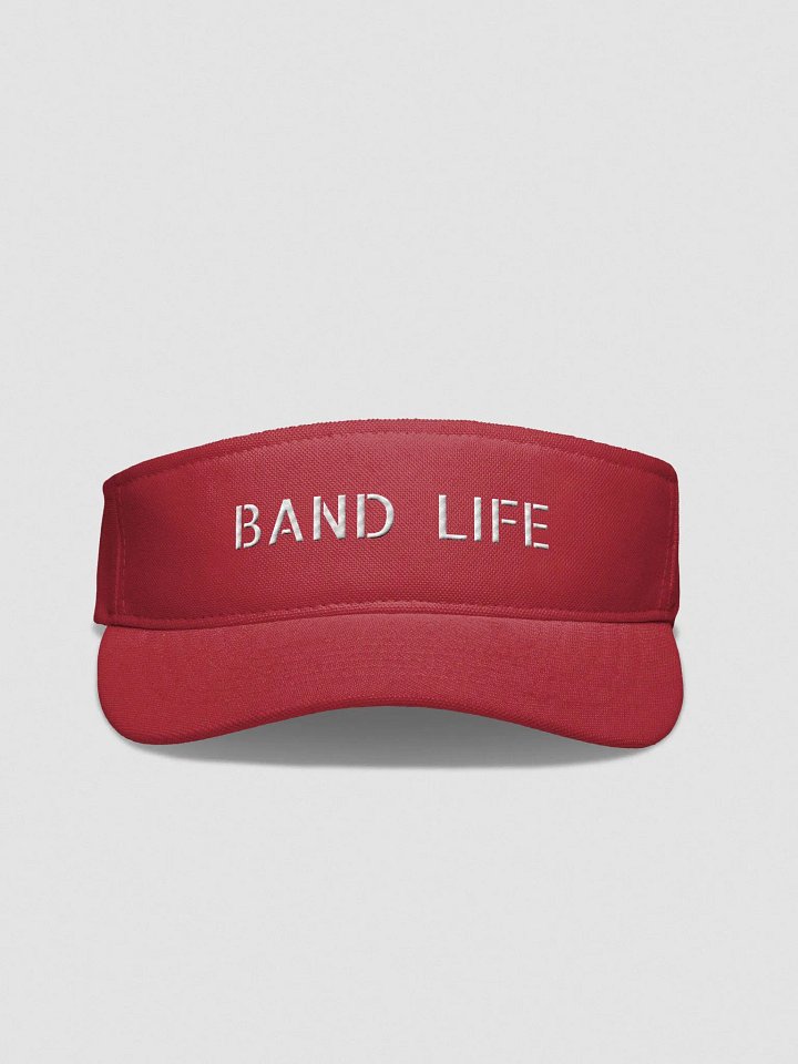 BAND LIFE VISOR (white font) product image (5)
