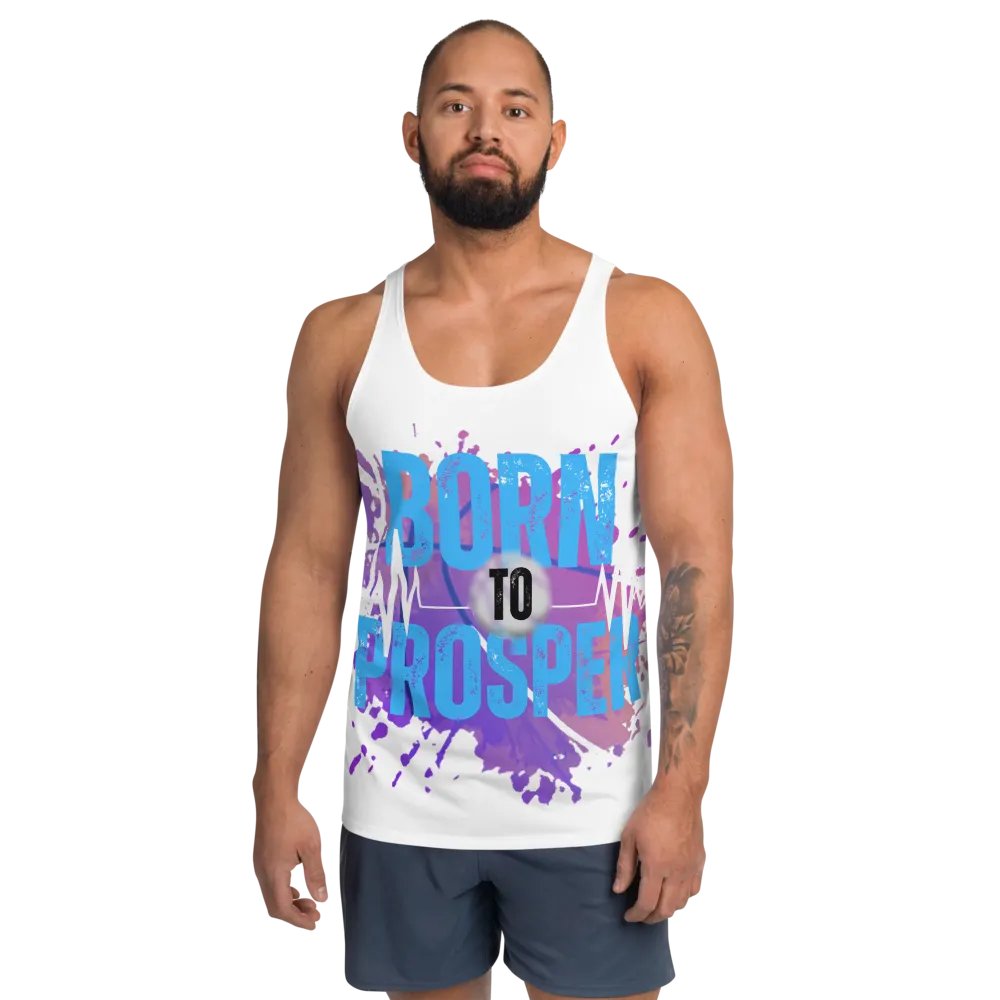 Born to Prosper Energetic Vibes Full Print Tank product image (10)