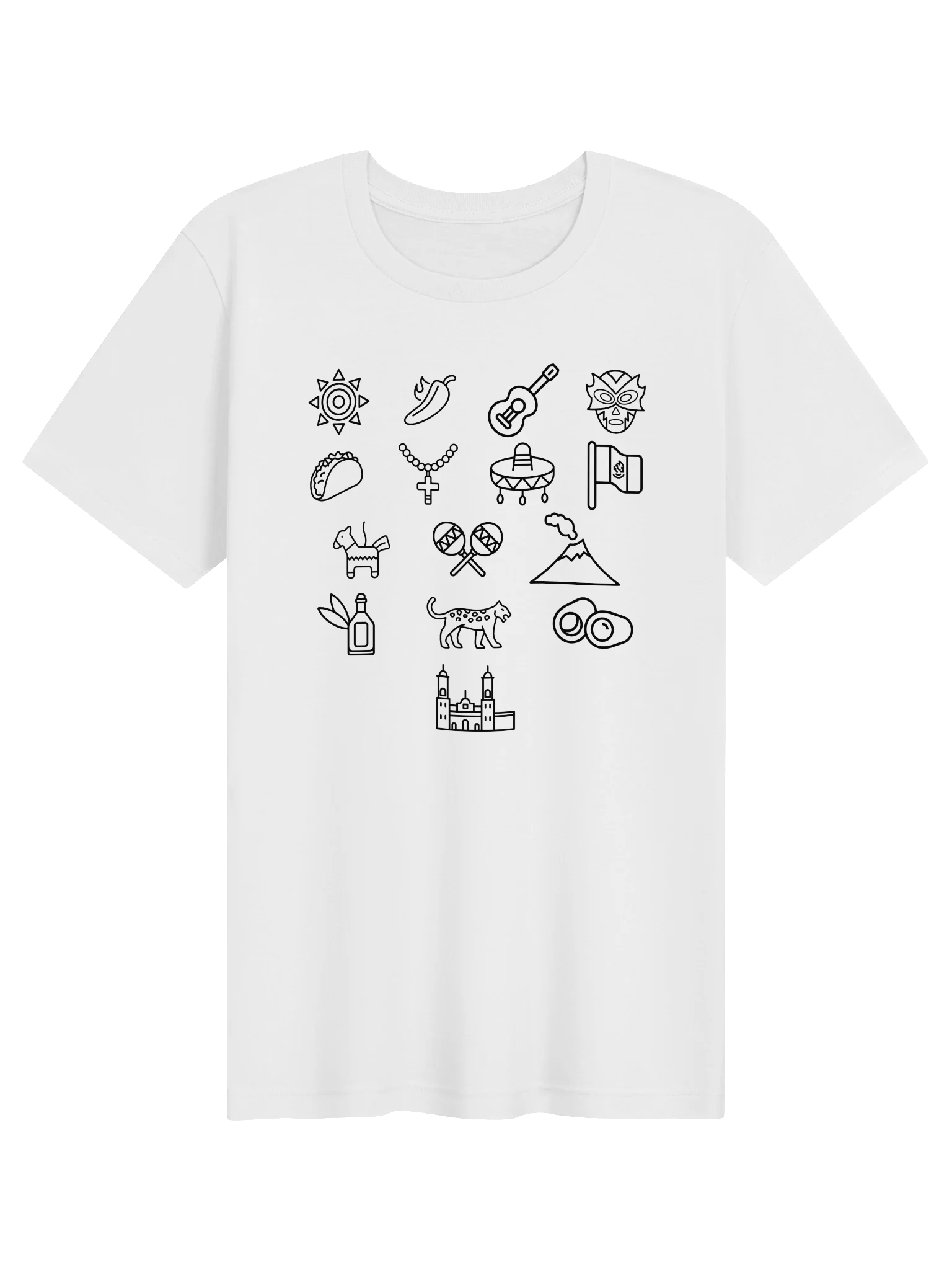 Puebla Icons T-shirt product image (31)