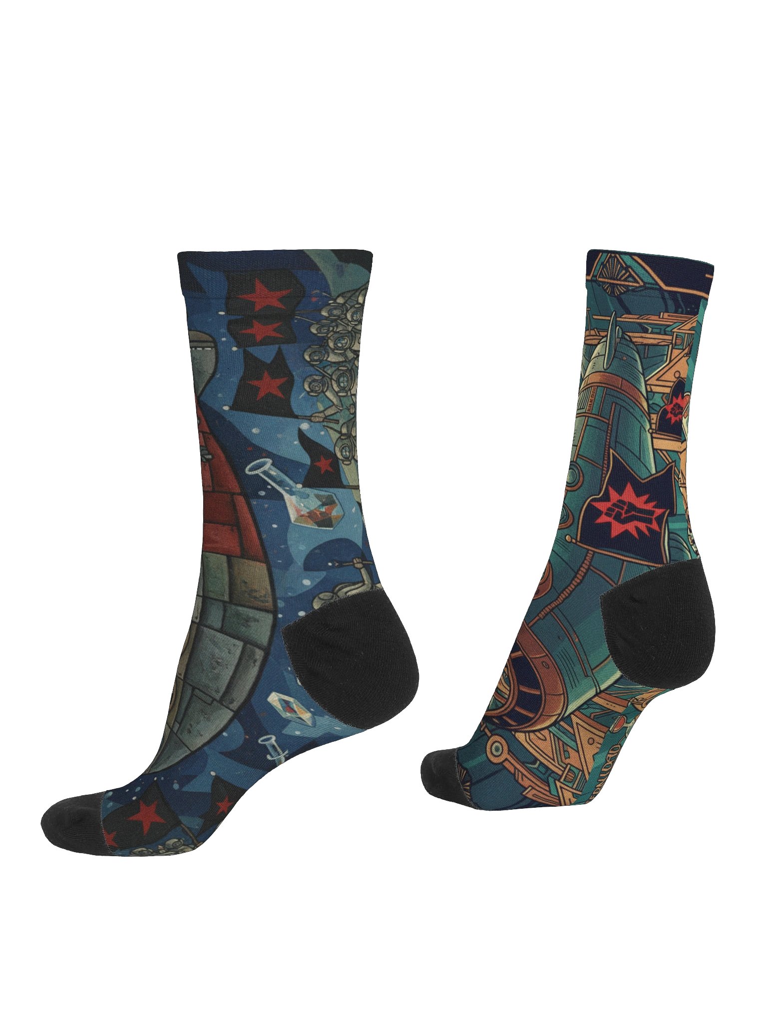 #335 - The Deep Revolution Socks product image (1)
