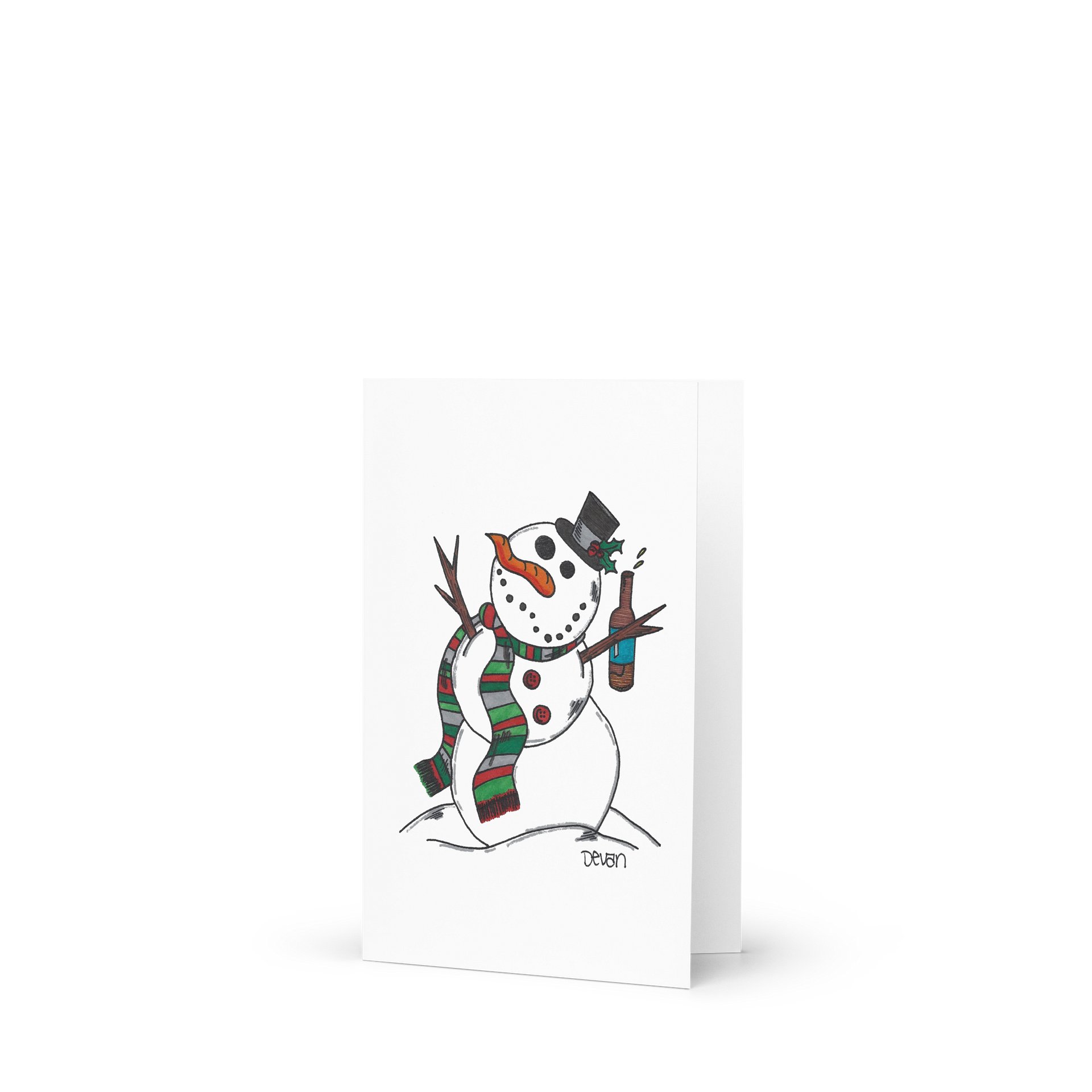 Snow Peeps: Boozey Card product image (1)