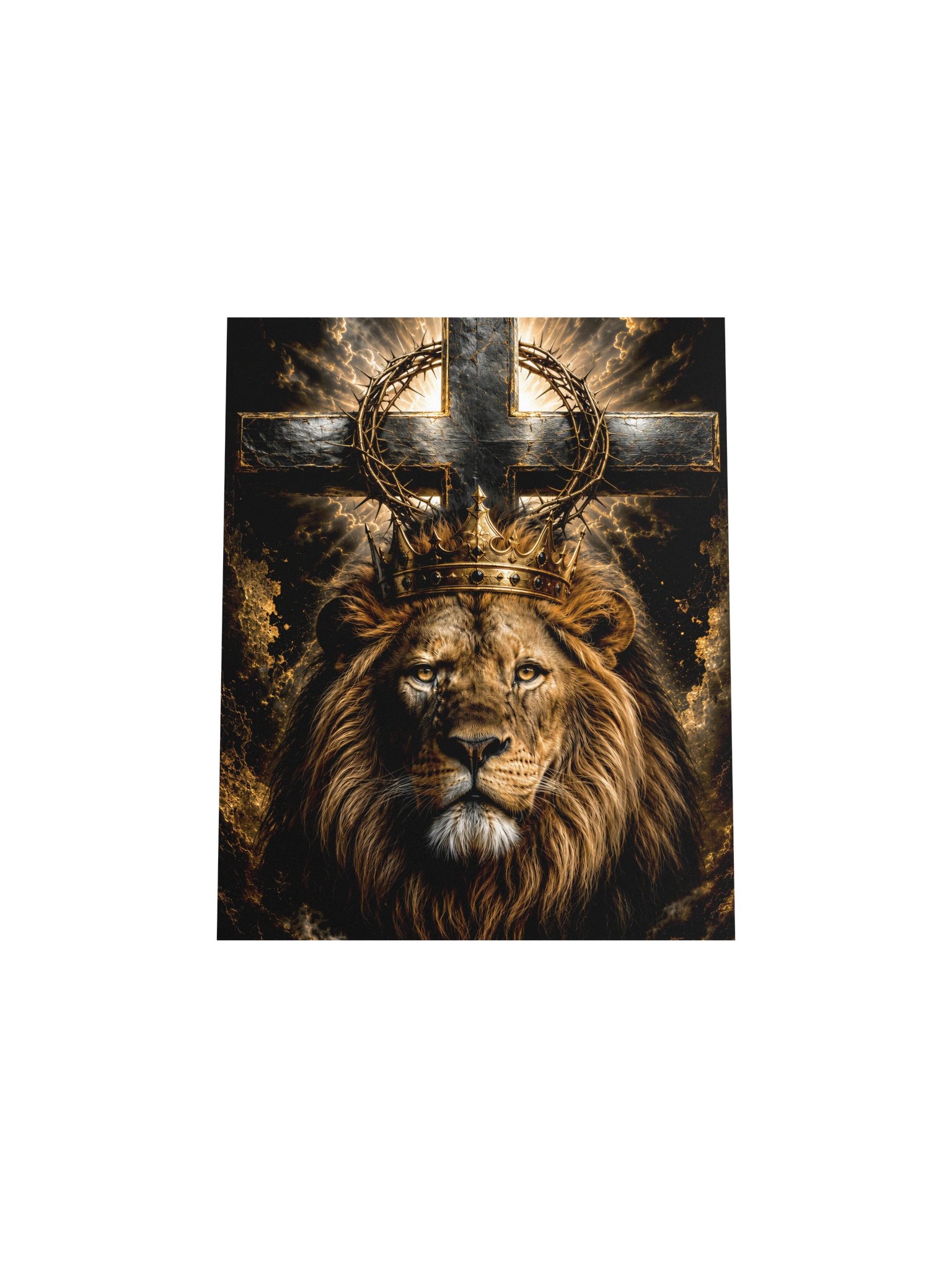 Lion of Judah in Black and Gold product image (17)