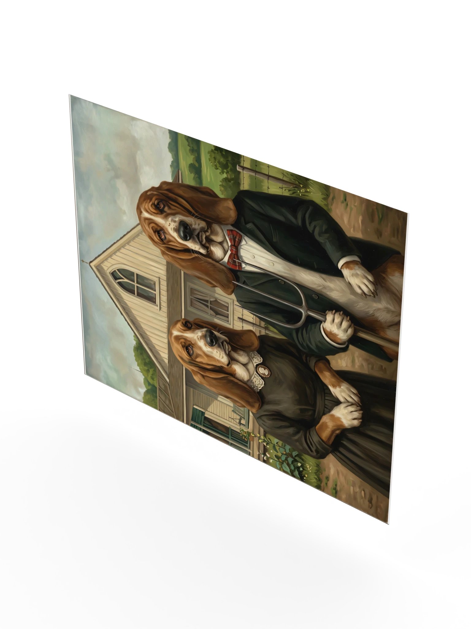 American Gothic Bassets Poster product image (22)