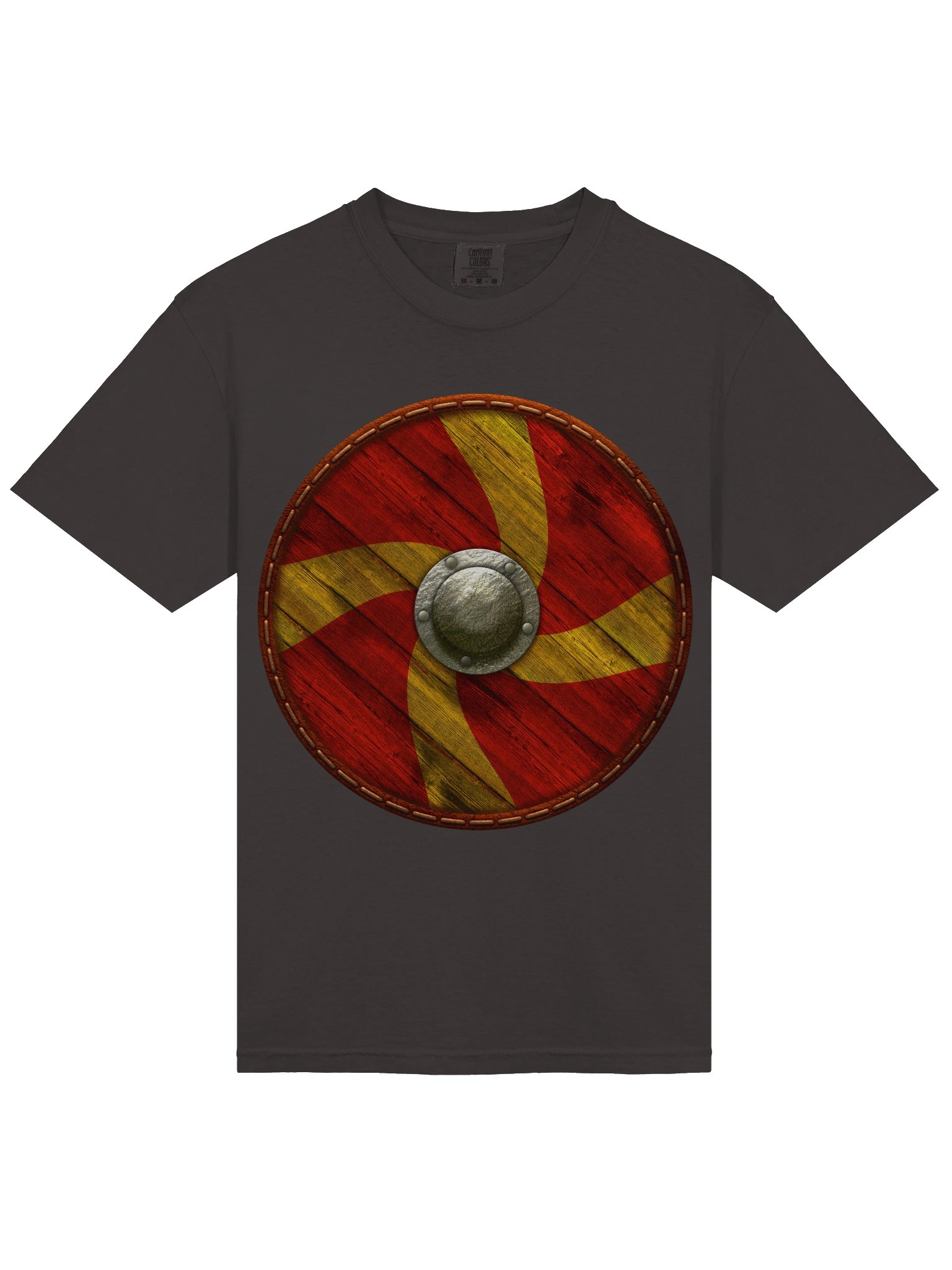 Shield - Yellow Spiral - One Sided Design product image (26)